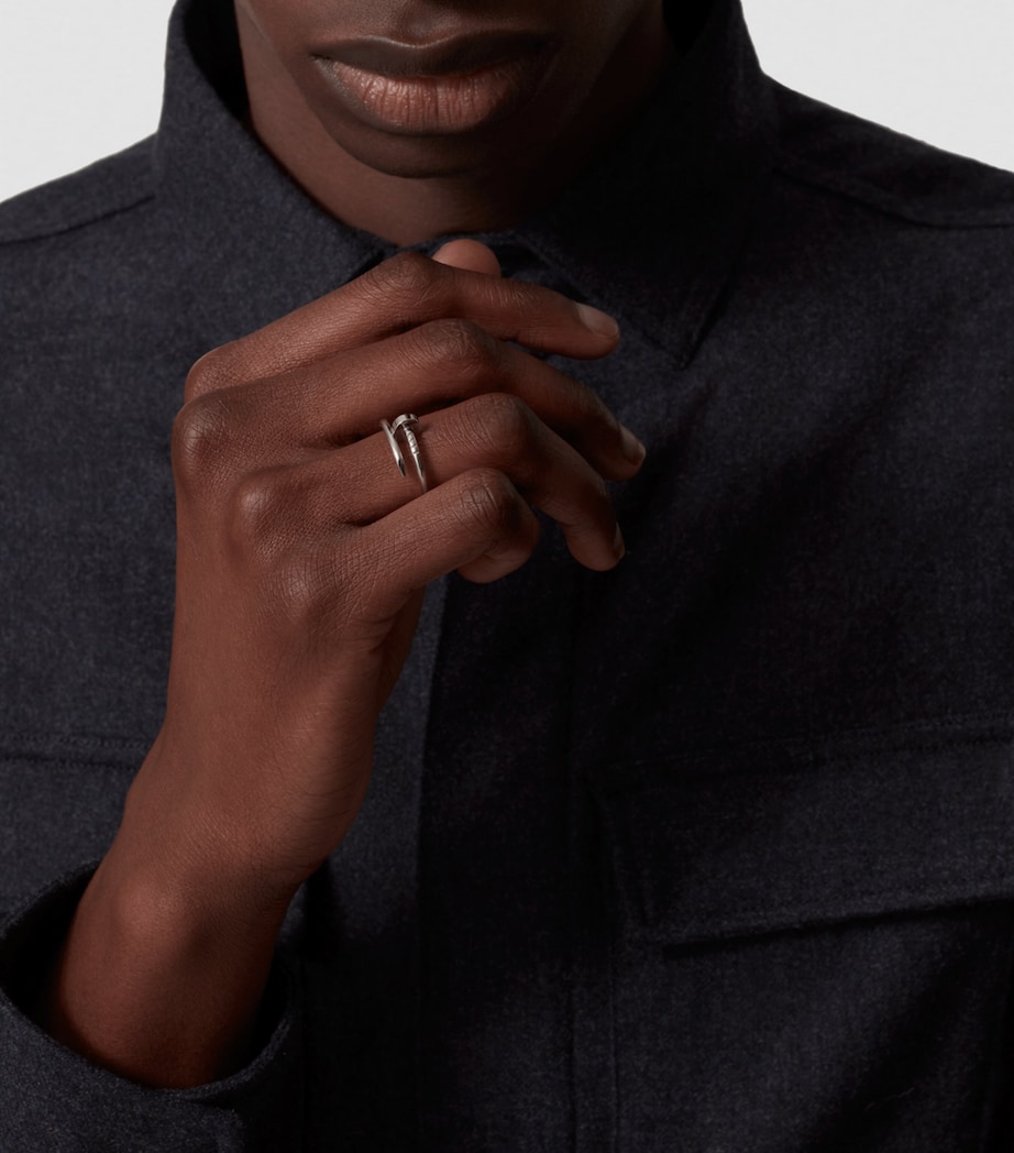 Small White Gold Juste un Clou Ring WHITE GOLD Image 3
