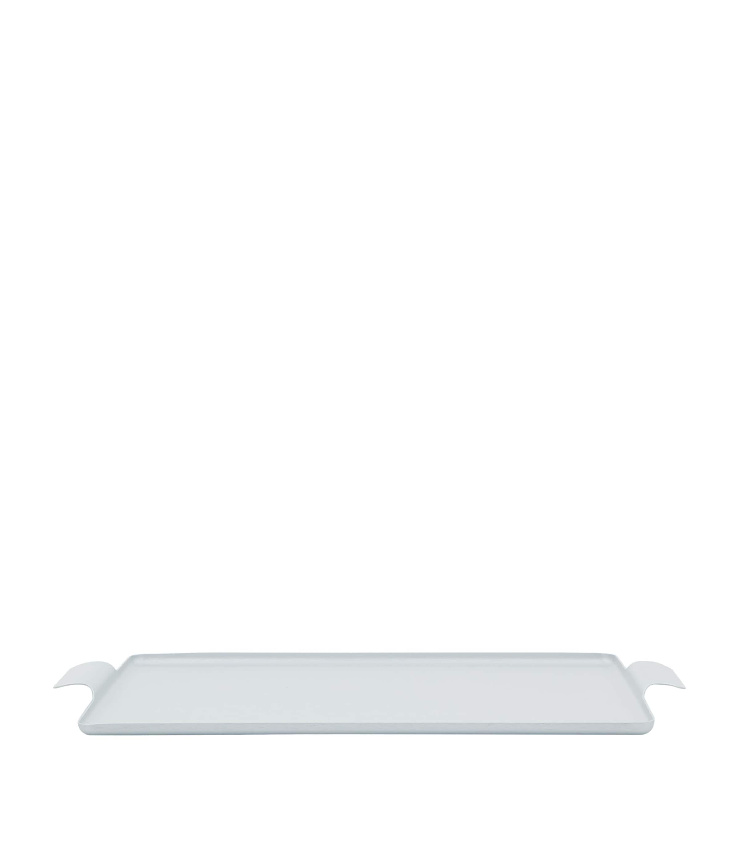 Kaymet Aluminium Serving Tray In Silver