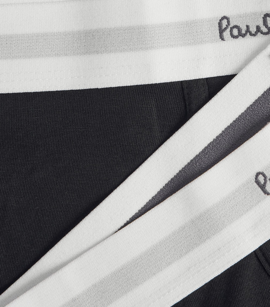 Paul Smith Mens Stretch-Organic Cotton Trunks (Pack of 3) Image 5