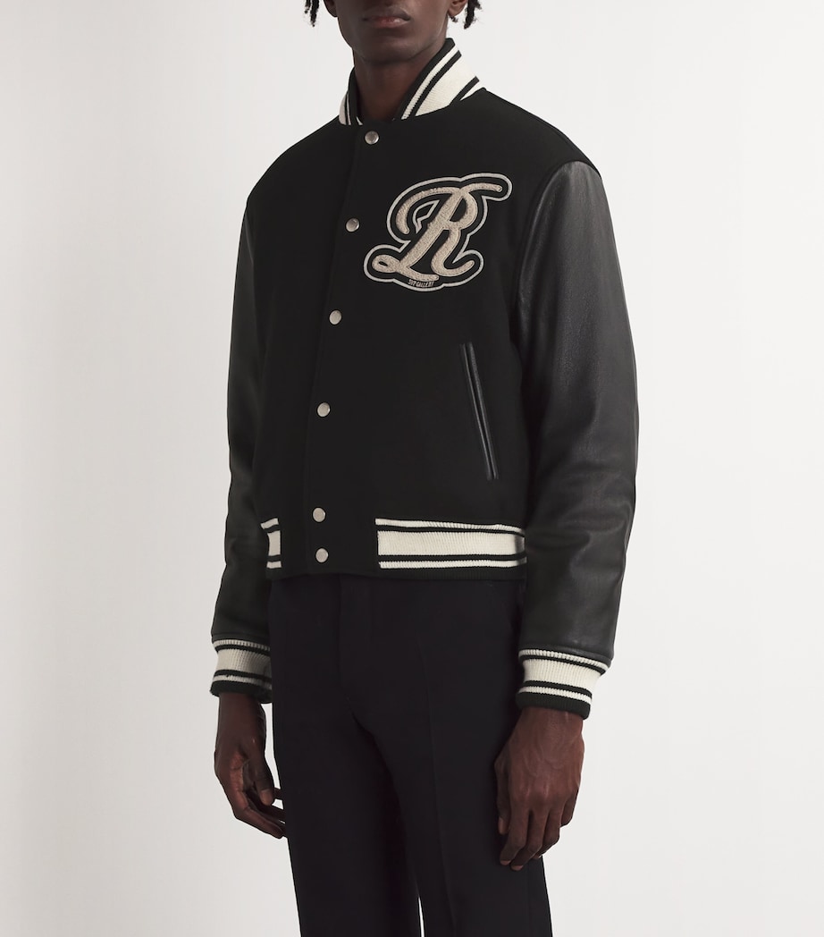 x RSVP Gallery Bomber Jacket BLACK Image 3