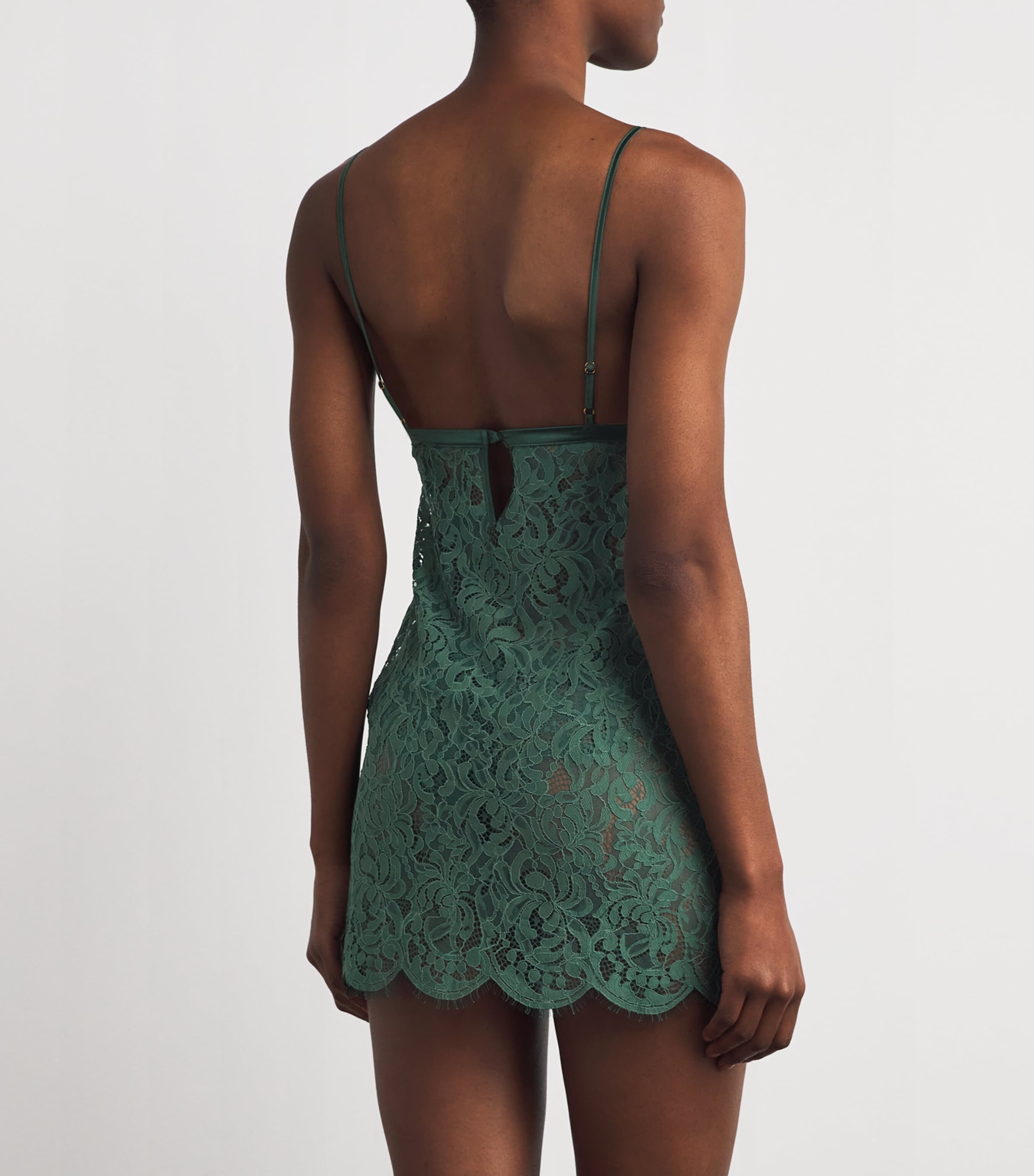 slim fit dress slacks Rent Topshop Lame And Lace Cami Midi Dress In Silver And Lime main image 1