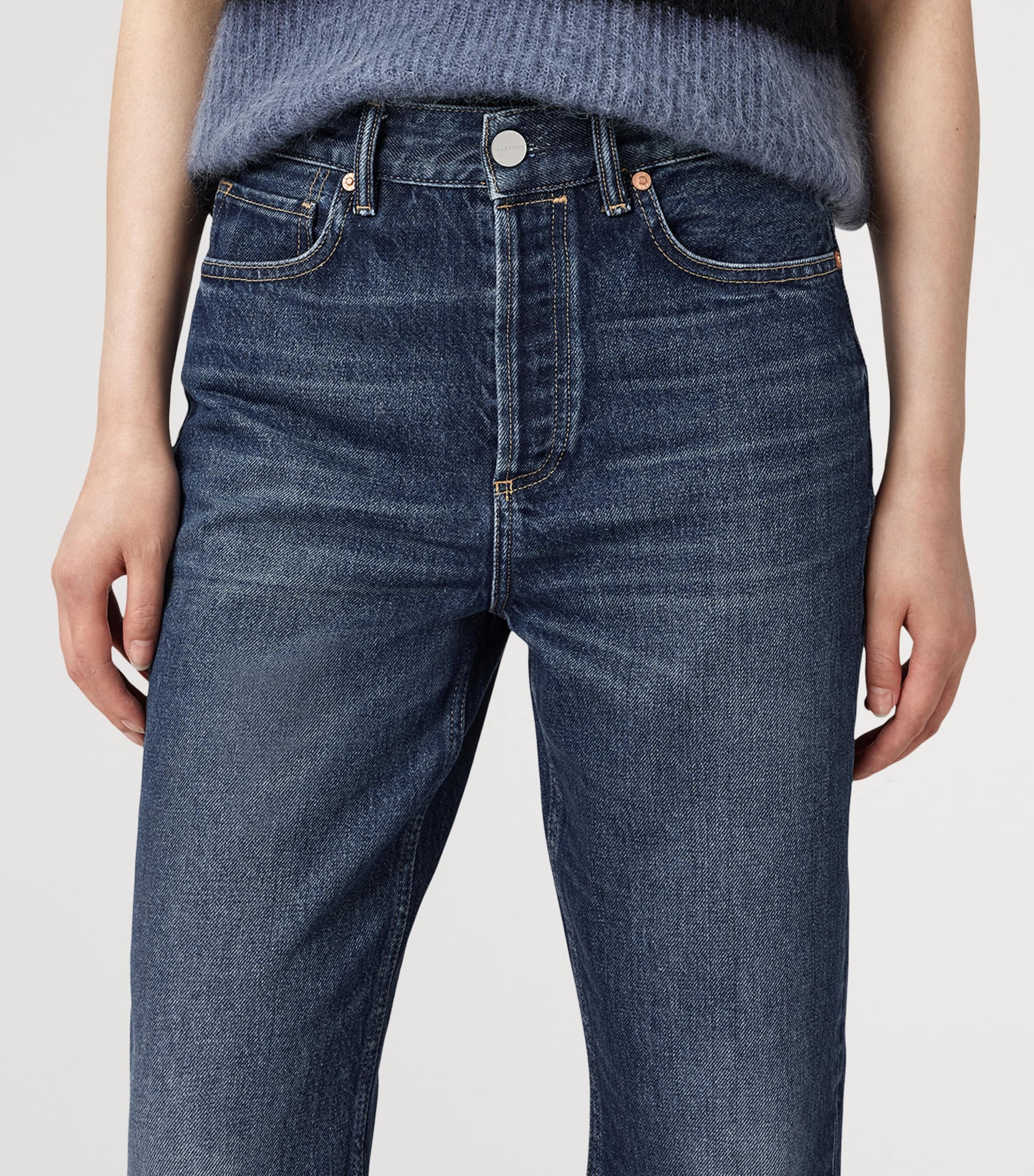 Mathilde Straight Jeans DARK INDIGO Image 6