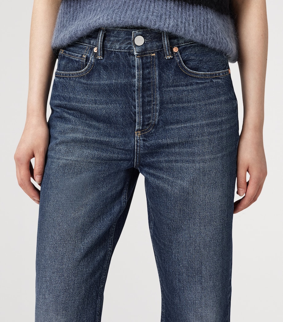 Mathilde Straight Jeans DARK INDIGO Image 6