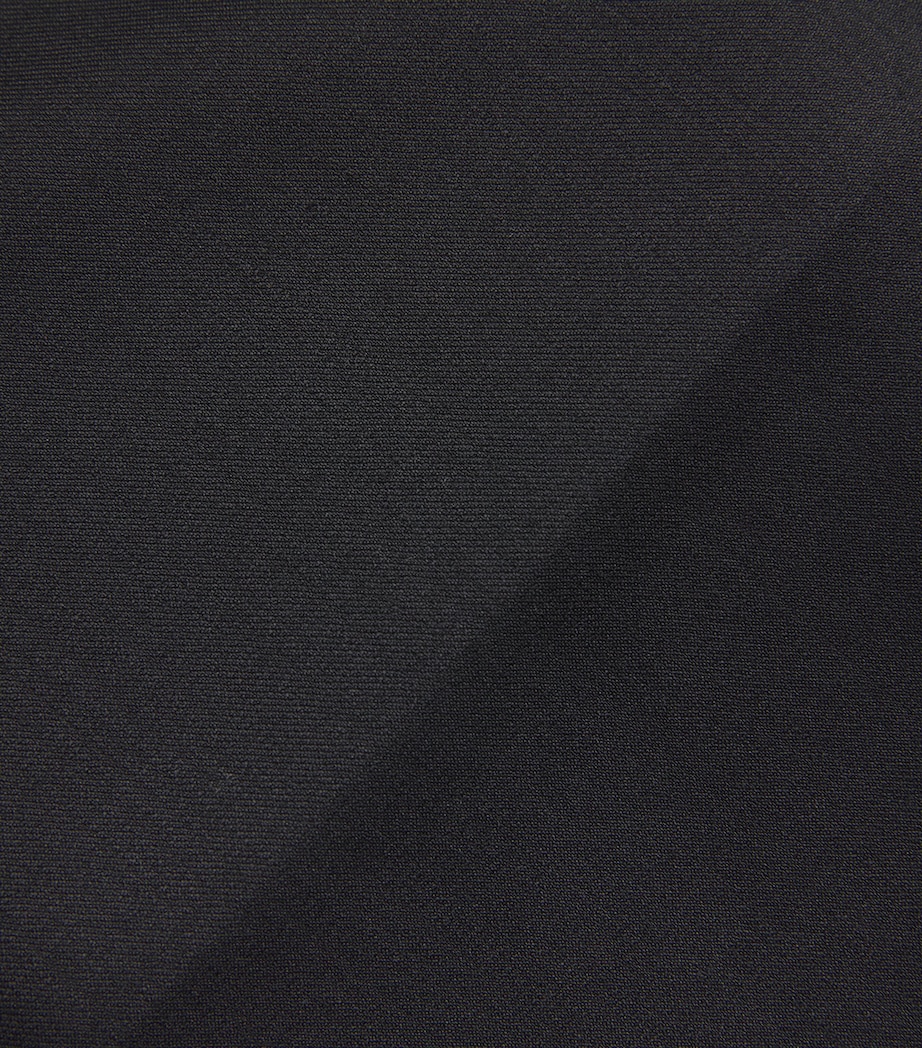 Wool-Blend Edie Flare Trousers BLACK DBLK Image 5