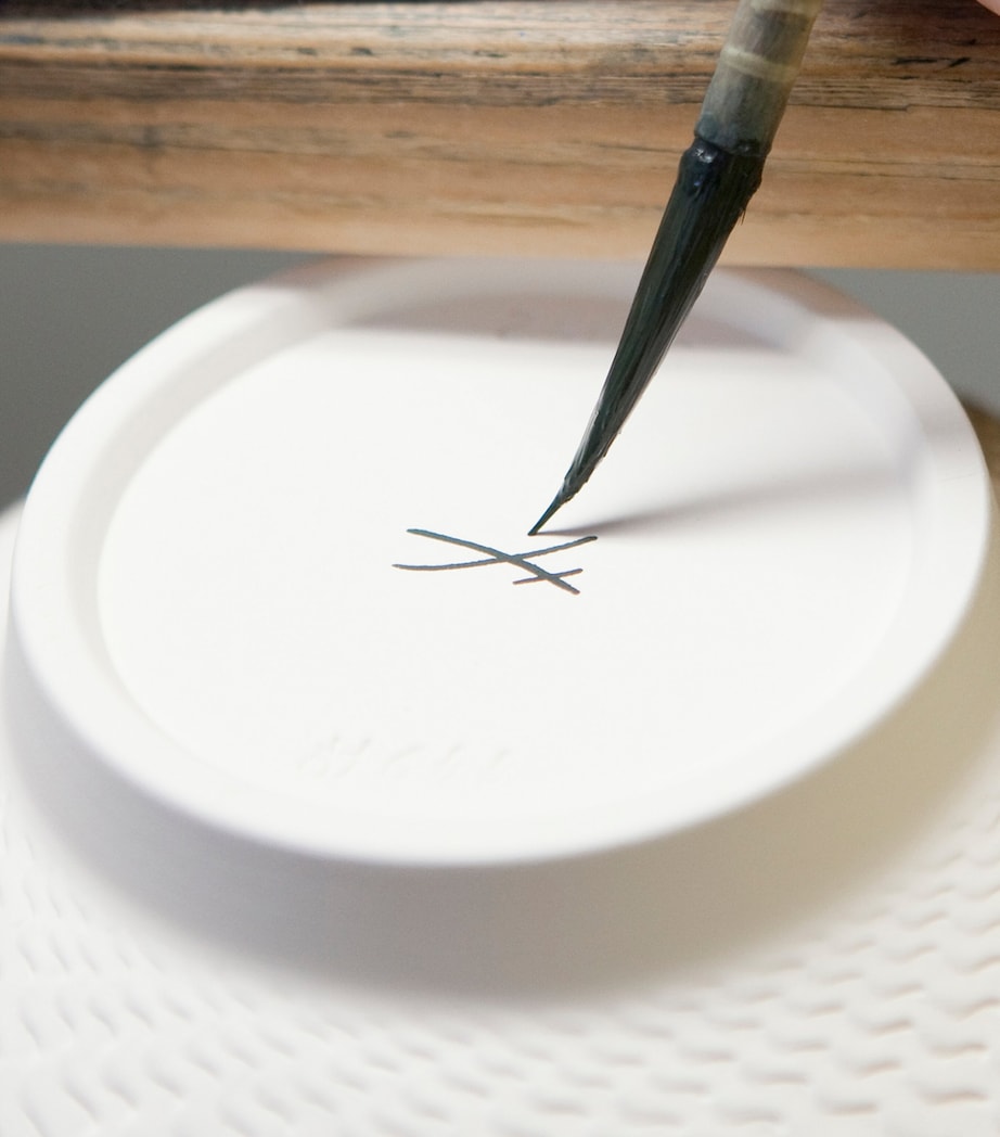 Porcelain Waves Relief Sugar Bowl WHITE Image 4