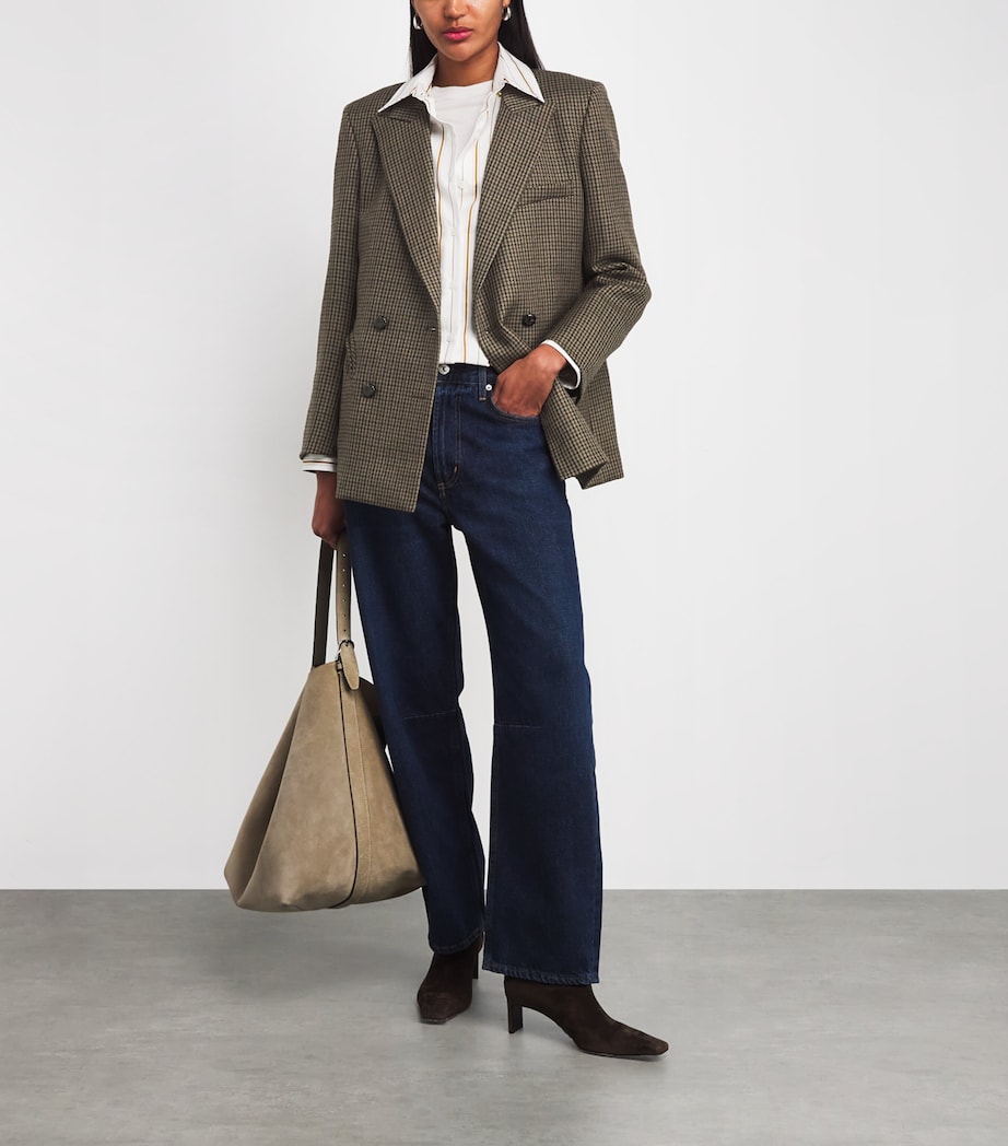 Virgin Wool Everynight Double-Breasted Blazer MV01 FOREST Image 2