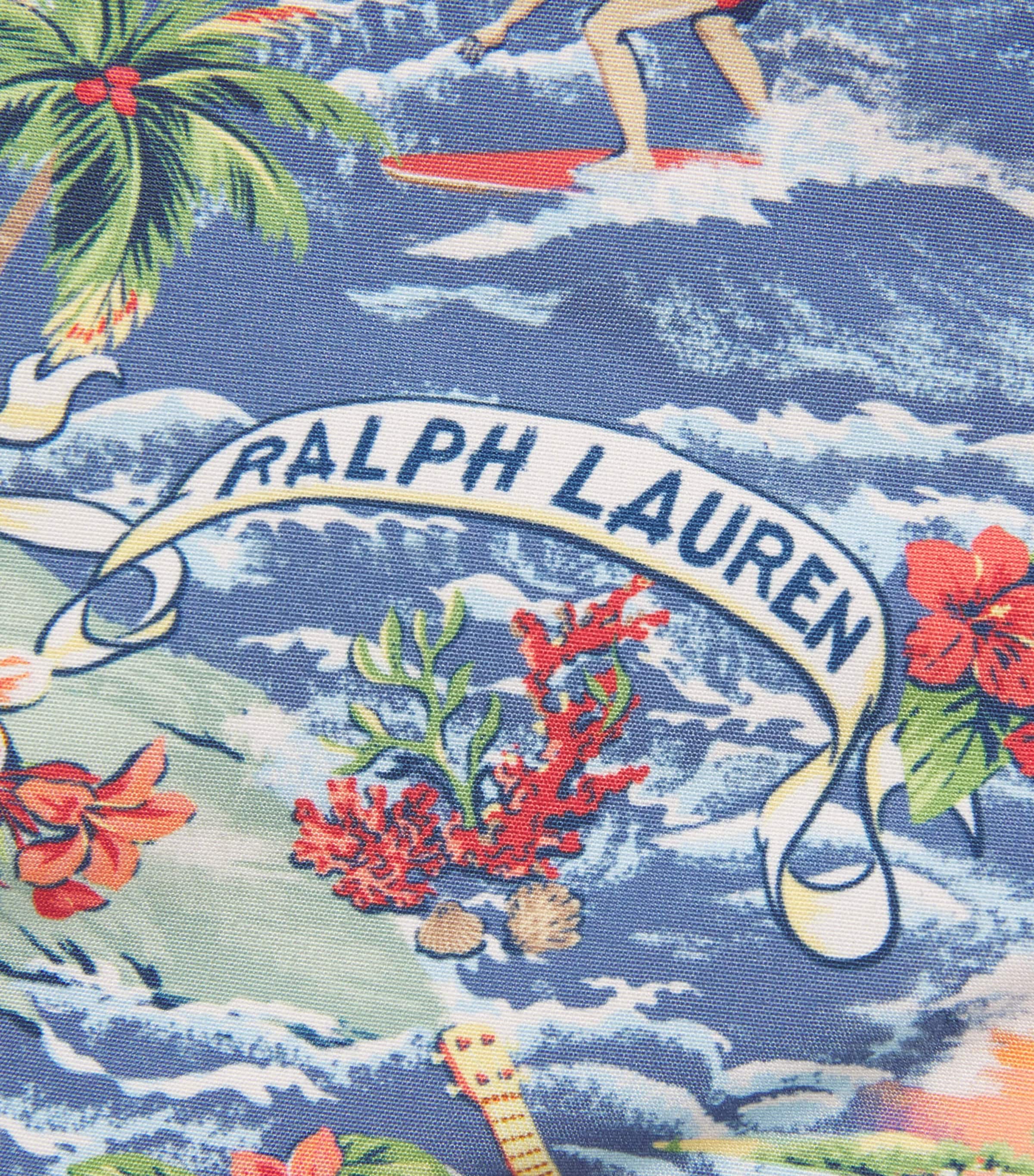 Ralph Lauren Kids Printed Swim Shorts (2-6 Years) Image 3