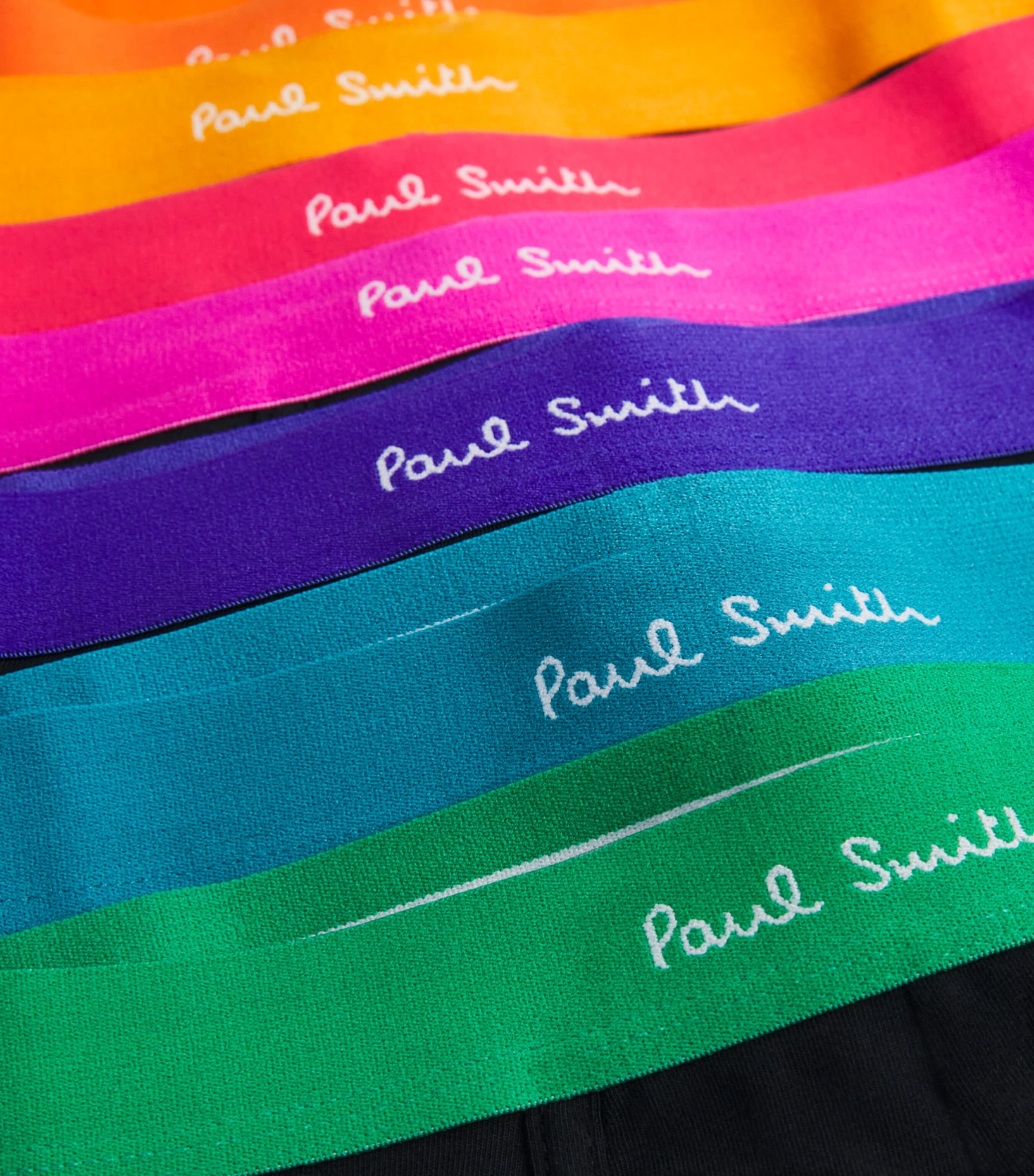Paul Smith Mens Stretch-Organic Cotton Trunks (Pack of 7) Image 5