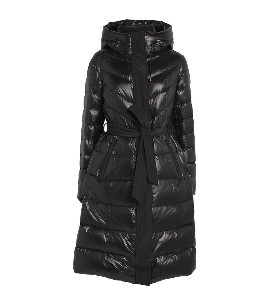 Down-Filled Coralia Puffer Coat BLACK C0001 Image 1