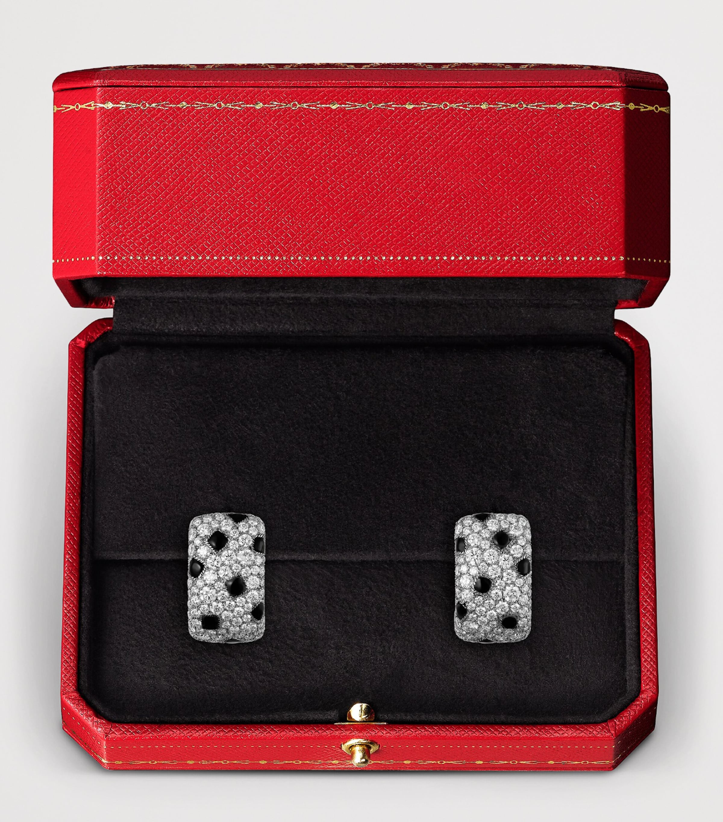 Cartier White Gold and Diamond Panthère de Cartier Earrings White Gold Image 9