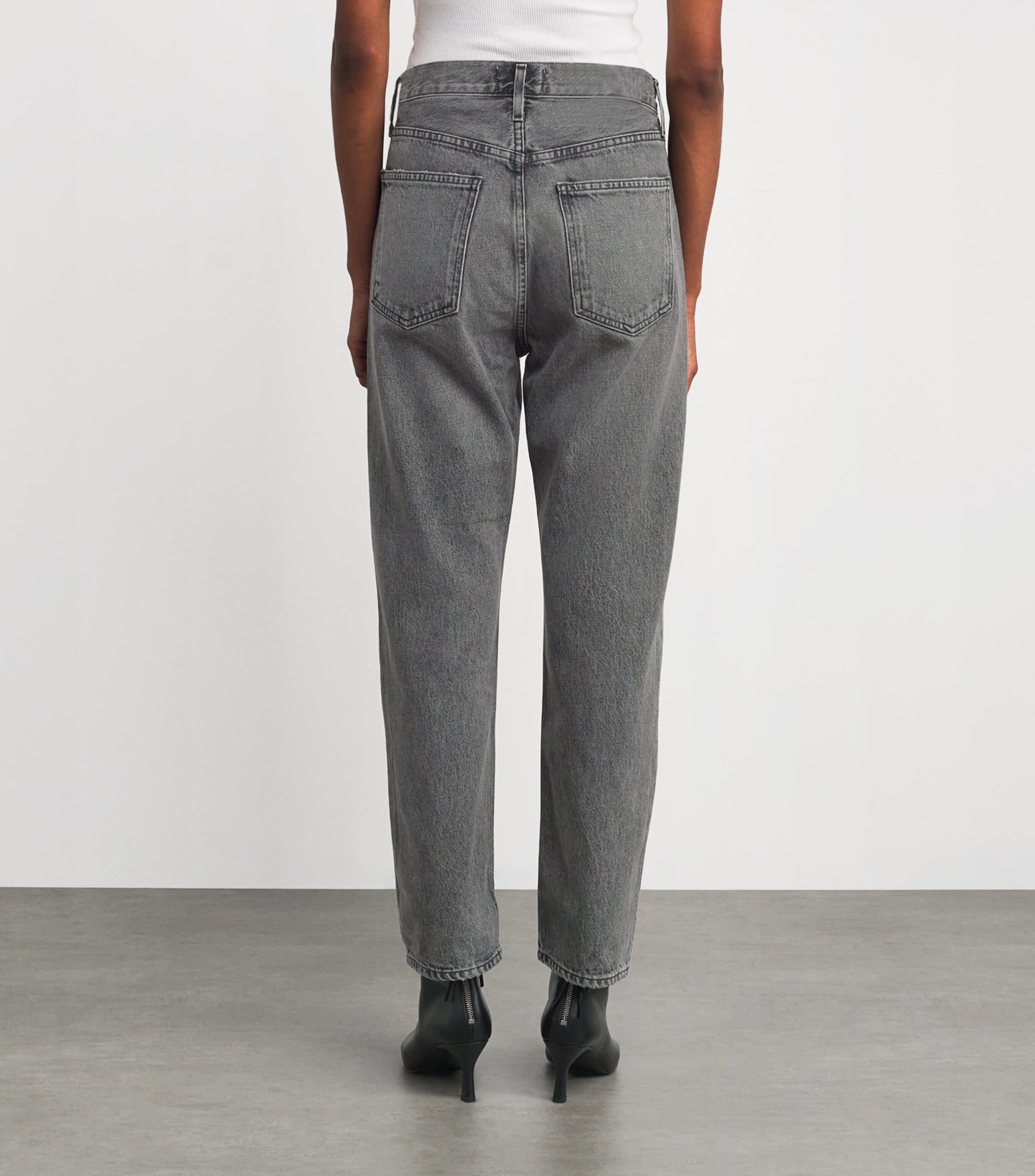 '90s Pinch Waist Cropped Jeans AUDT Image 4