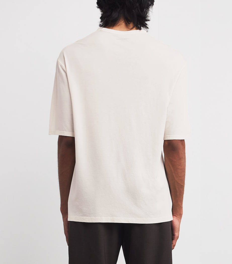 Crew-Neck T-Shirt CREAM Image 4