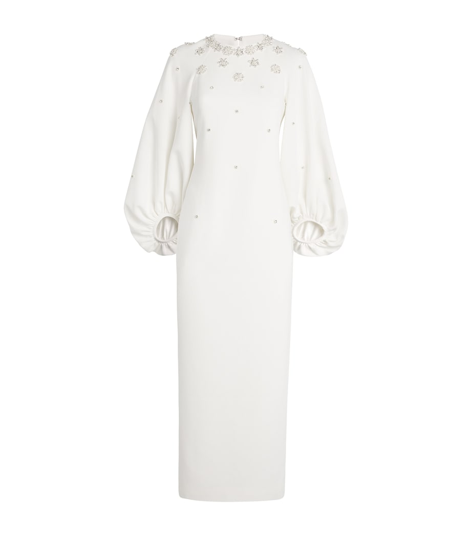 Crystal Sondra Maxi Dress WHITE Image 1