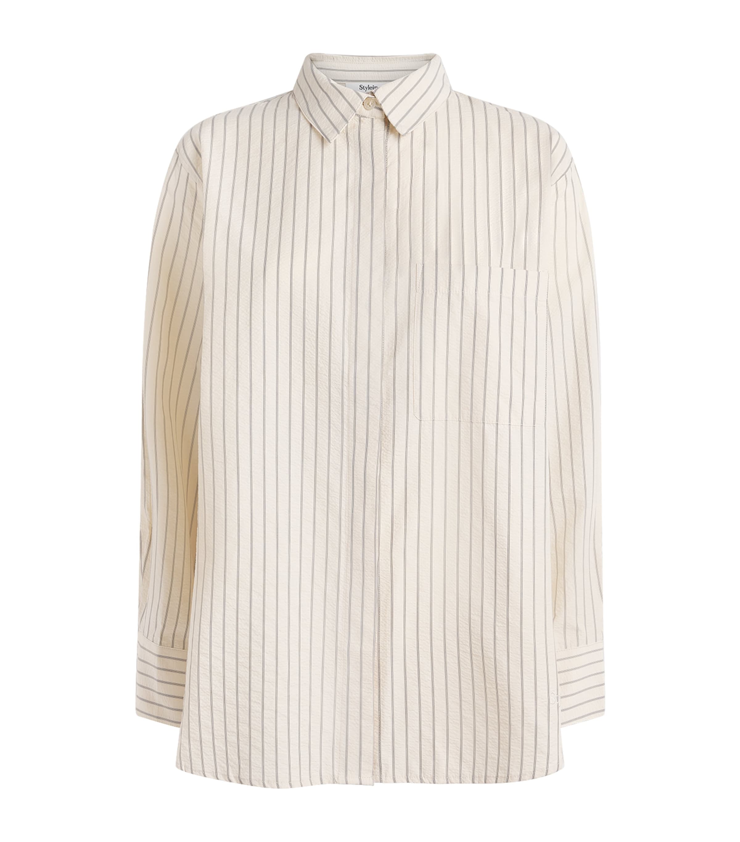 Stylein Womens Stripe Jansell Shirt Cream Stripe Image 1