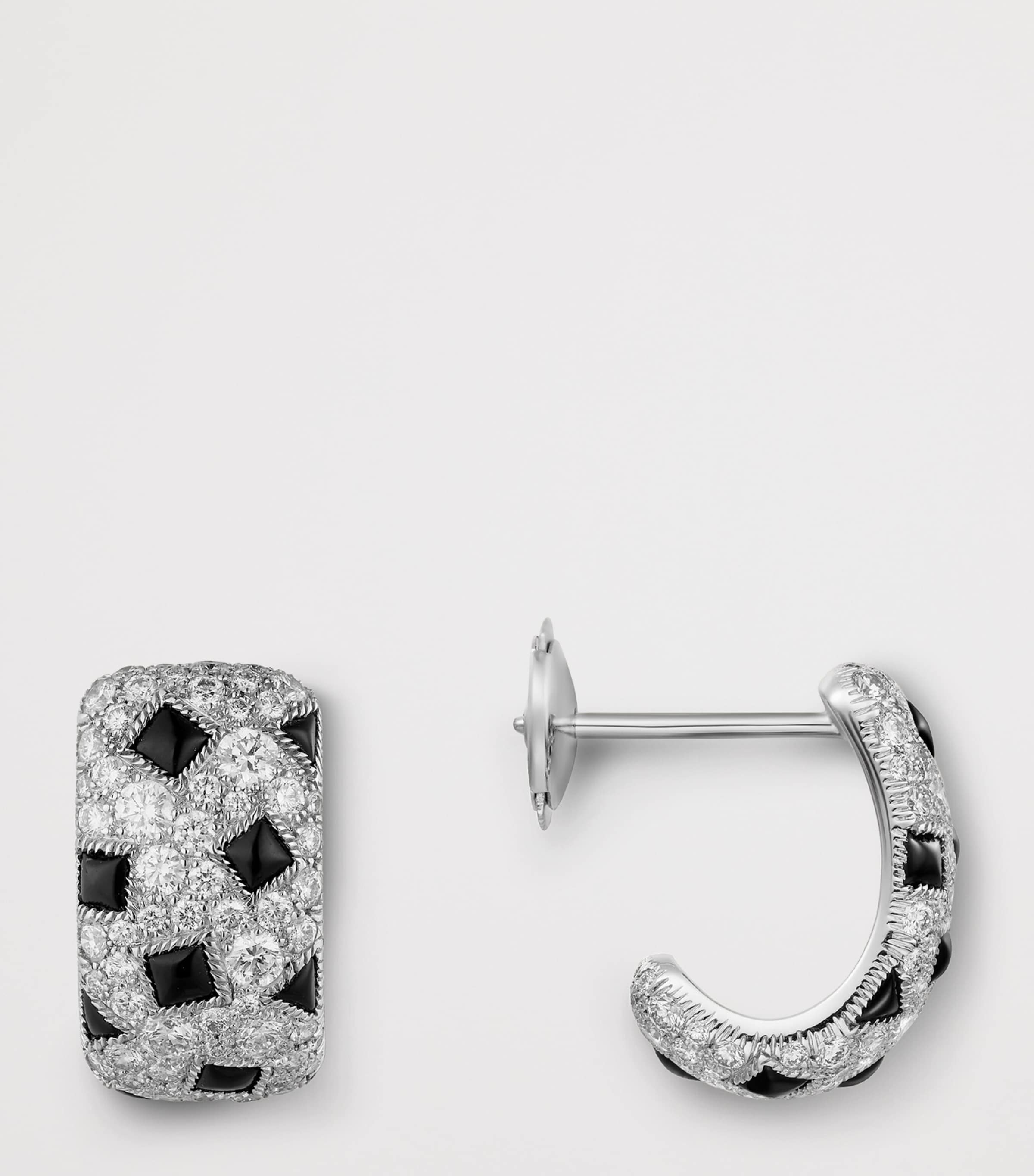 Cartier White Gold and Diamond Panthère de Cartier Earrings White Gold Image 6