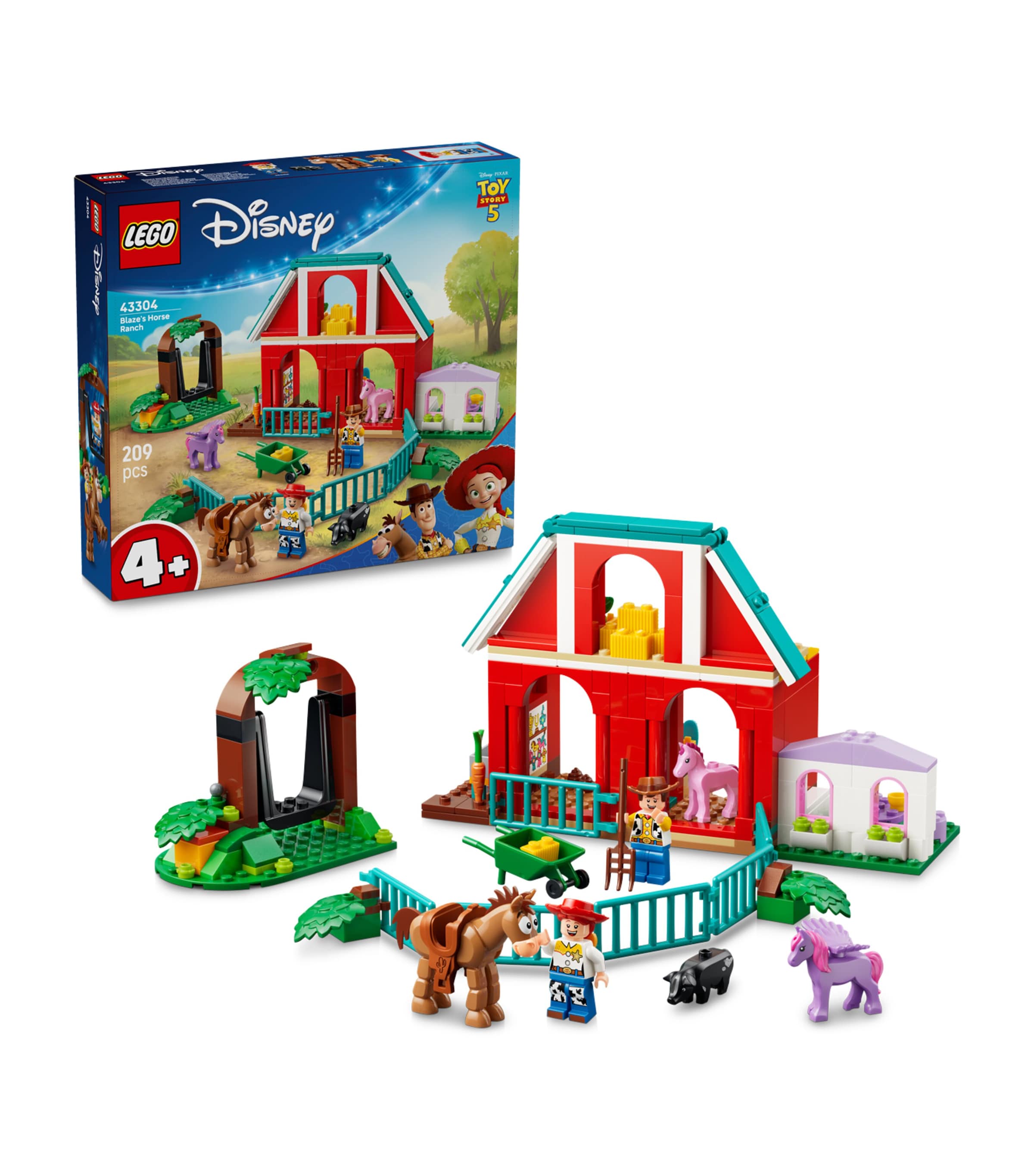 Lego LEGO Disney and Pixar Toy Story 5 Blaze’s Horse Ranch 43304 Image 1