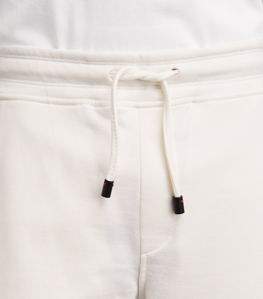 Isaia Mens Drawstring Sweatshorts Image 3