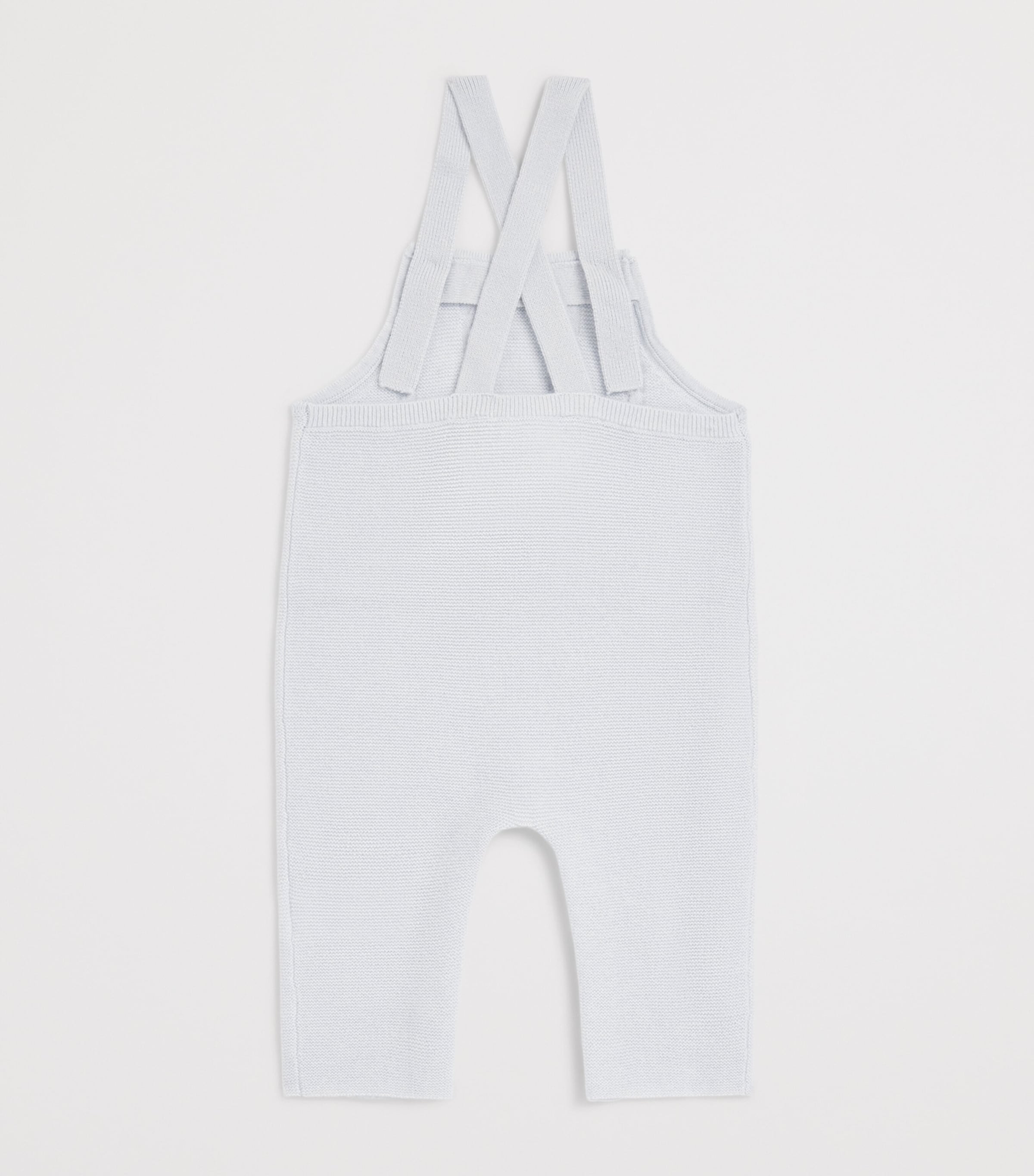 Tartine et Chocolat Wool-Cashmere Dungarees (3-24 Months) Ciel Image 2