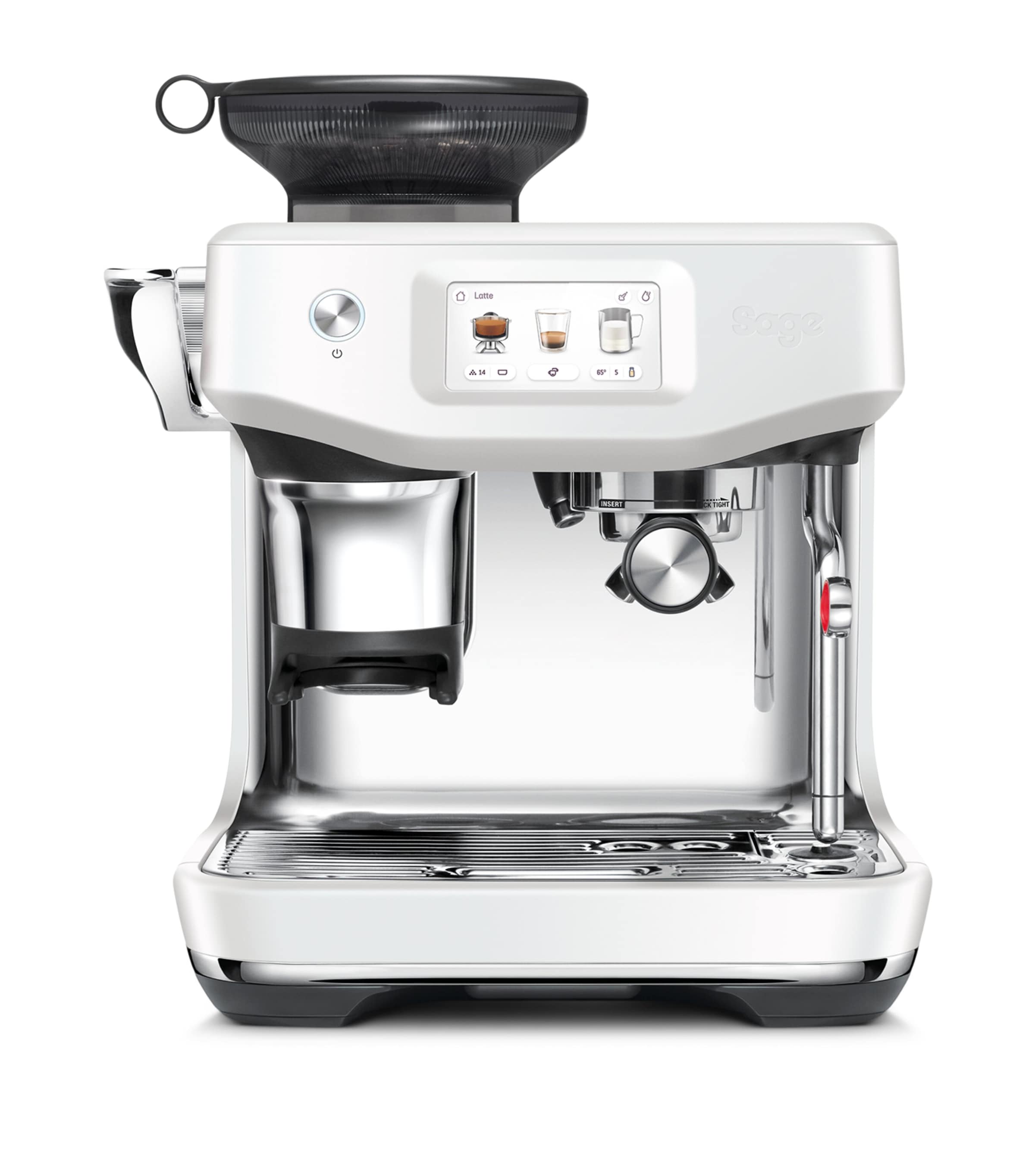 Barista Touch Impress Coffee Machine SEA SALT WHITE Image 2