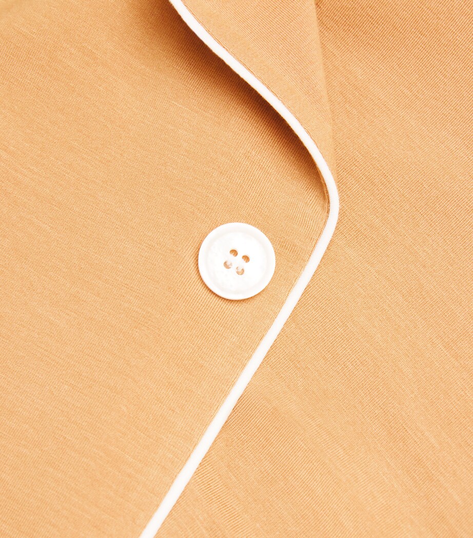 Micromodal Short Basel Pyjama Set NEUTRAL Image 5