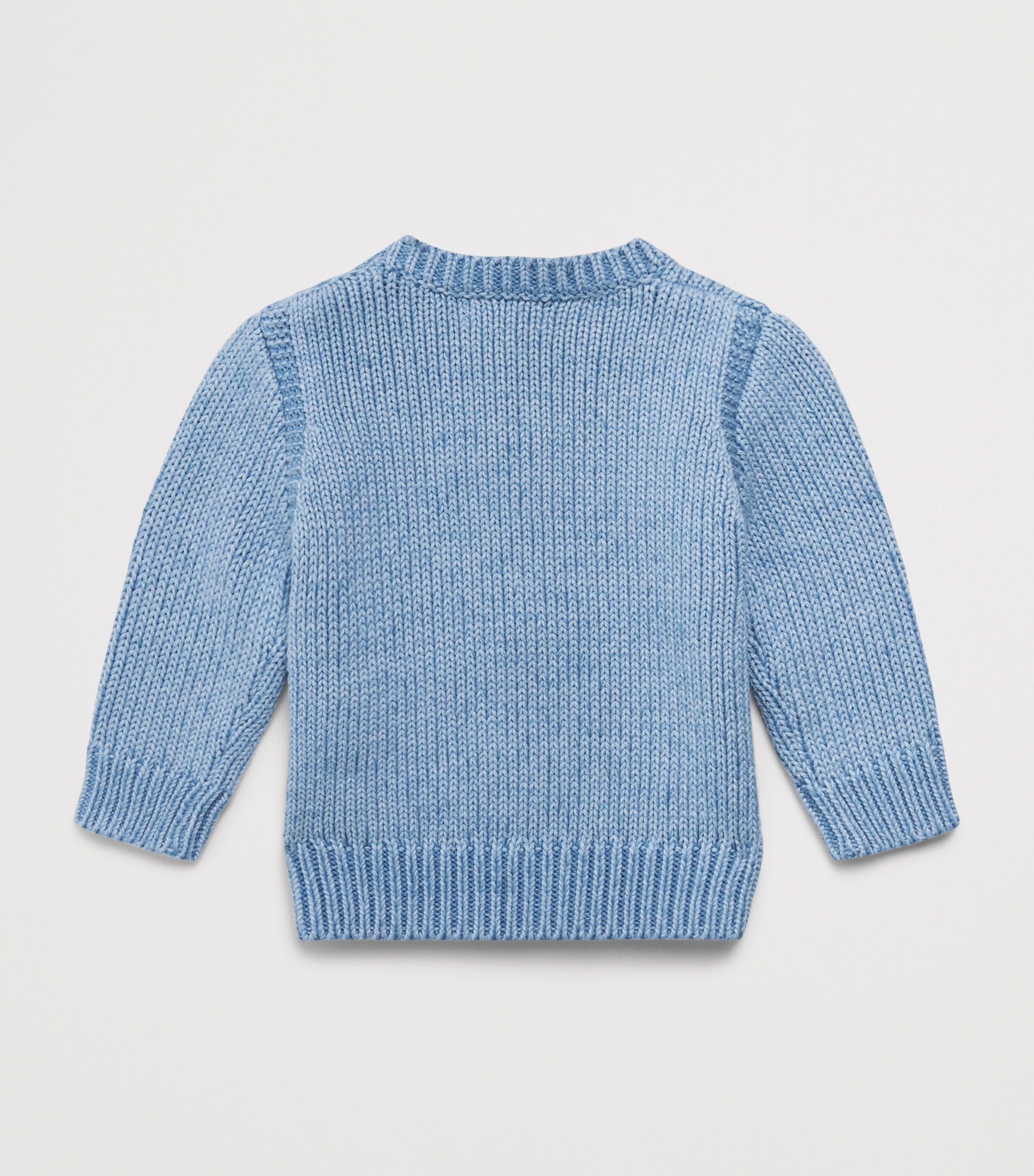 Ralph Lauren Kids American Flag Sweater (3-24 Months) Blue Image 2