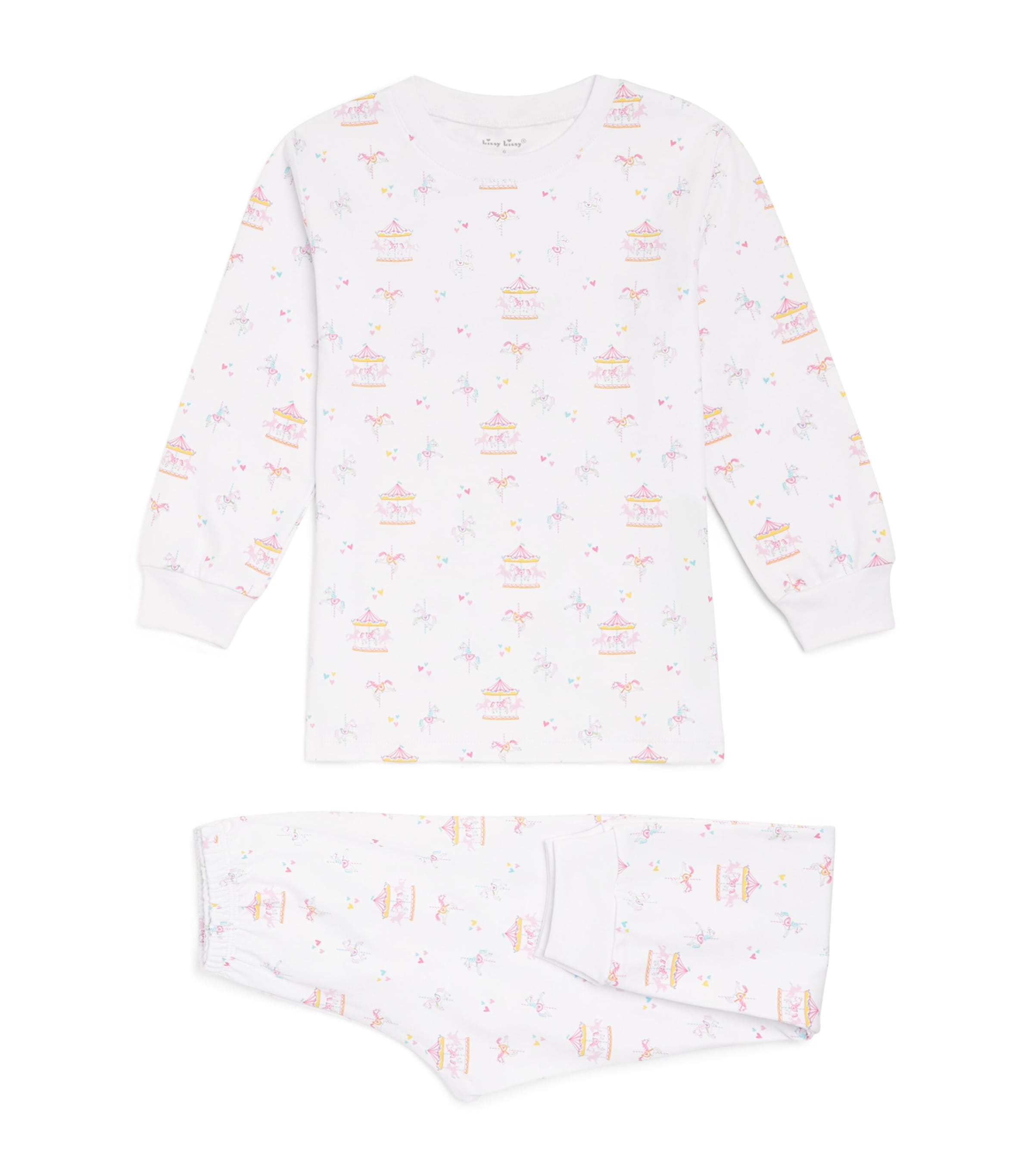 Kissy Kissy Pima Cotton Carousel Magic Pyjamas  (2-6 Years) Magic Image 1