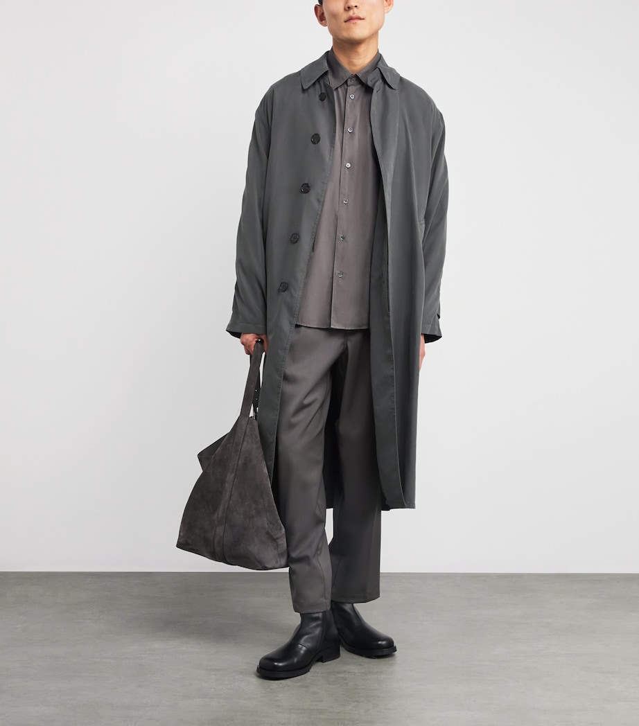 Cotton Oxford Shirt TORTORA 238 Image 2