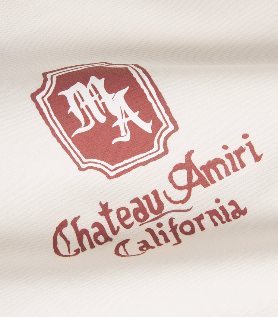 Logo Print T-Shirt IVORY Image 5