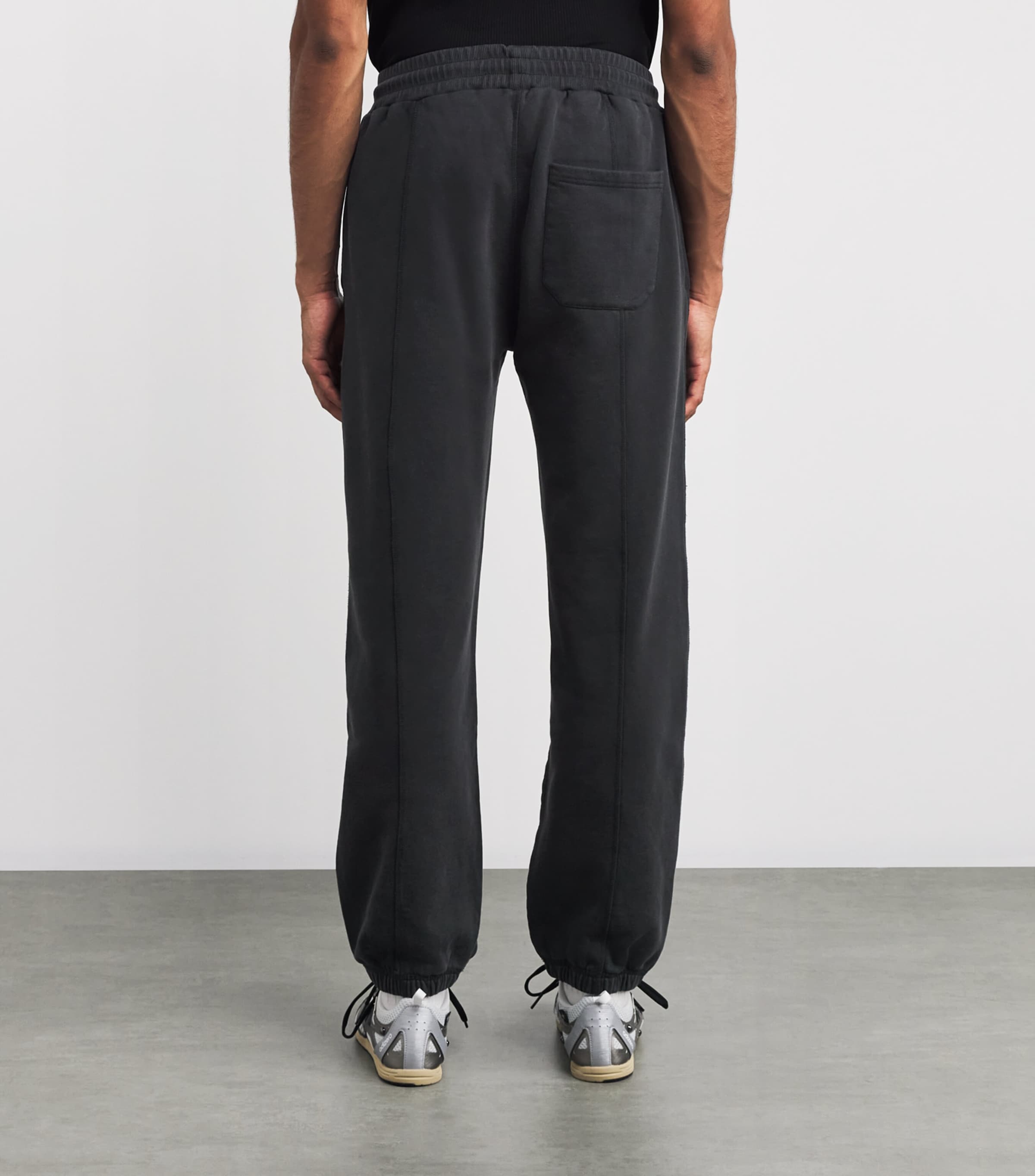 Cotton Mini Logo Zip-Up Hoodie VINTAGE BLACK 001 Image 4