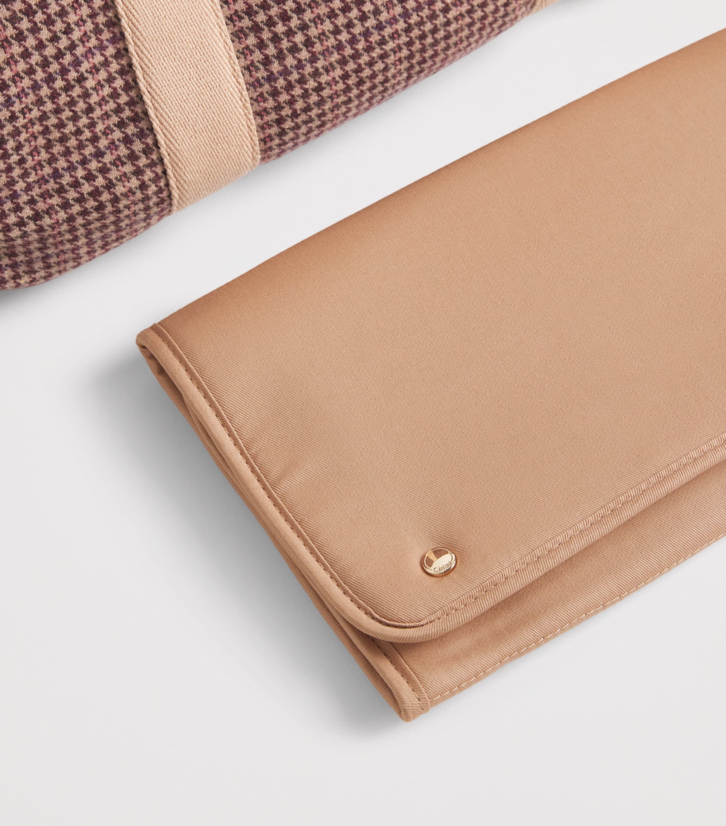 Chloé Kids Houndstooth Changing Bag Carreaux Image 4