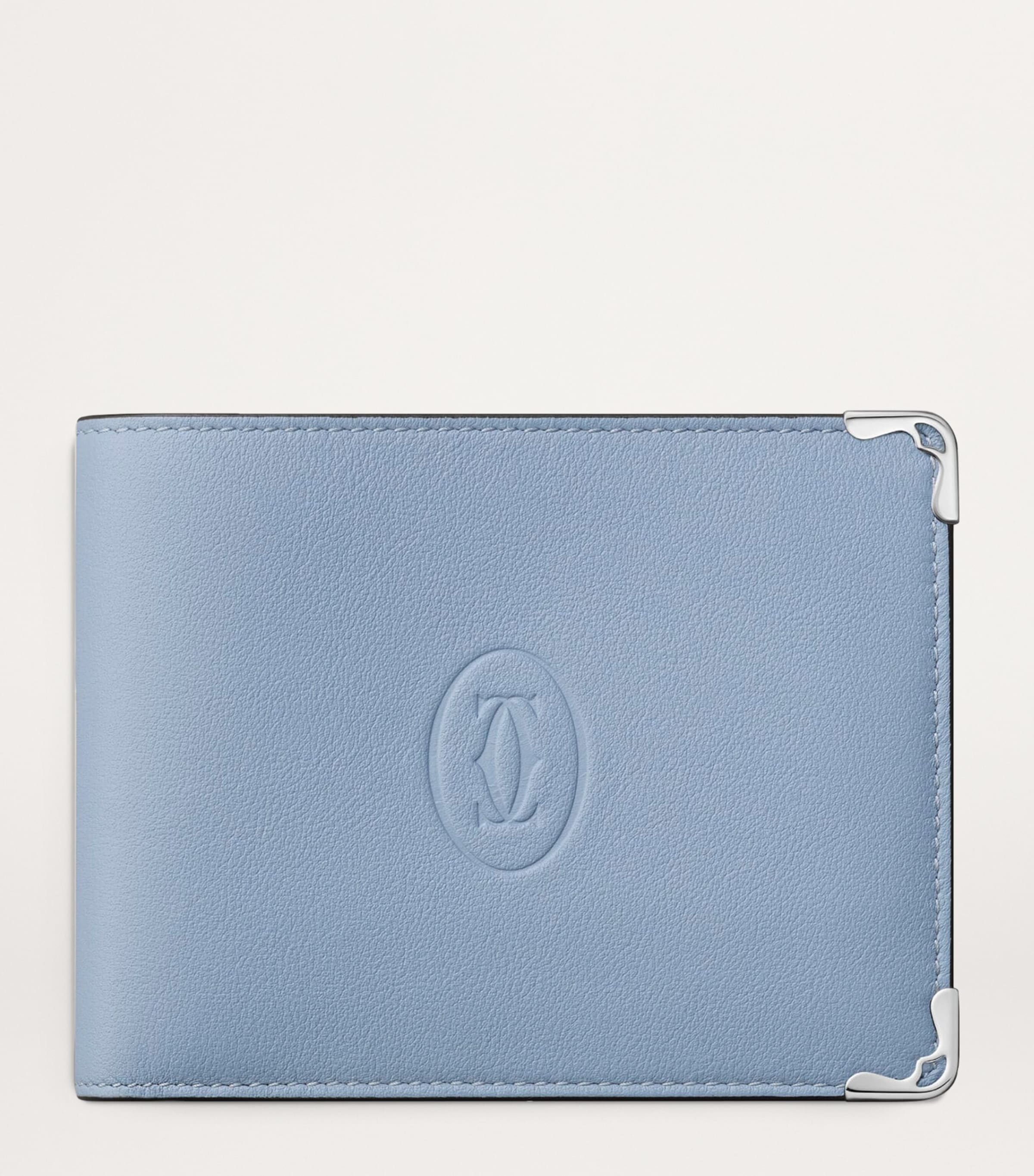 Santos De Cartier Cufflinks, Pen and Wallet Set GREY-BLUE Image 2