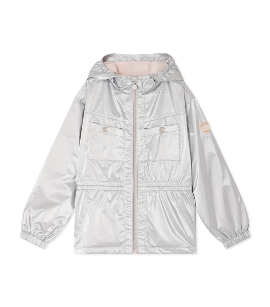 Bonpoint Logo Jacket (10-14 Years) Argent Image 1