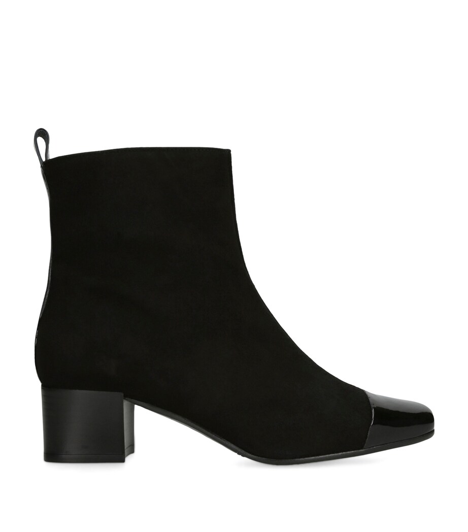 Carel Leather Estime Ankle Boots 40 Black Image 1