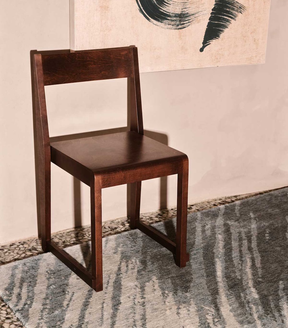 x David Rockwell Wool-Bamboo Silk Splash Sea Rug (2.74m x 1.83m) BLUE Image 5