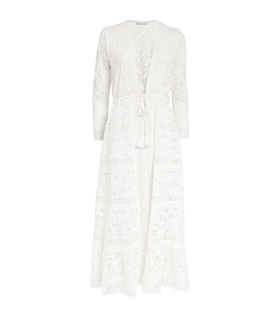 Drawstring Talia Robe OFF WHITE Image 1