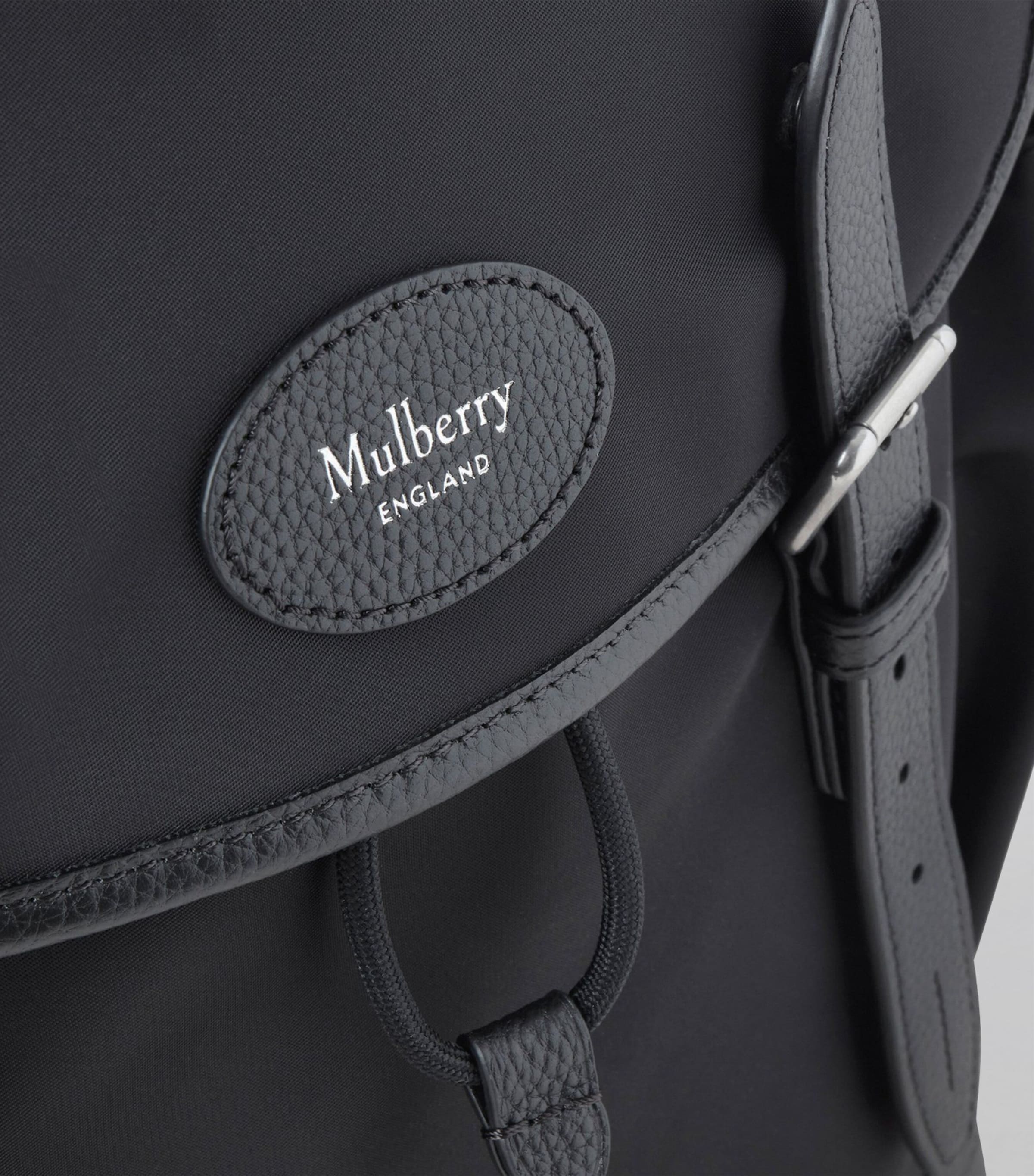 Nylon Heritage Backpack BLACK Image 8