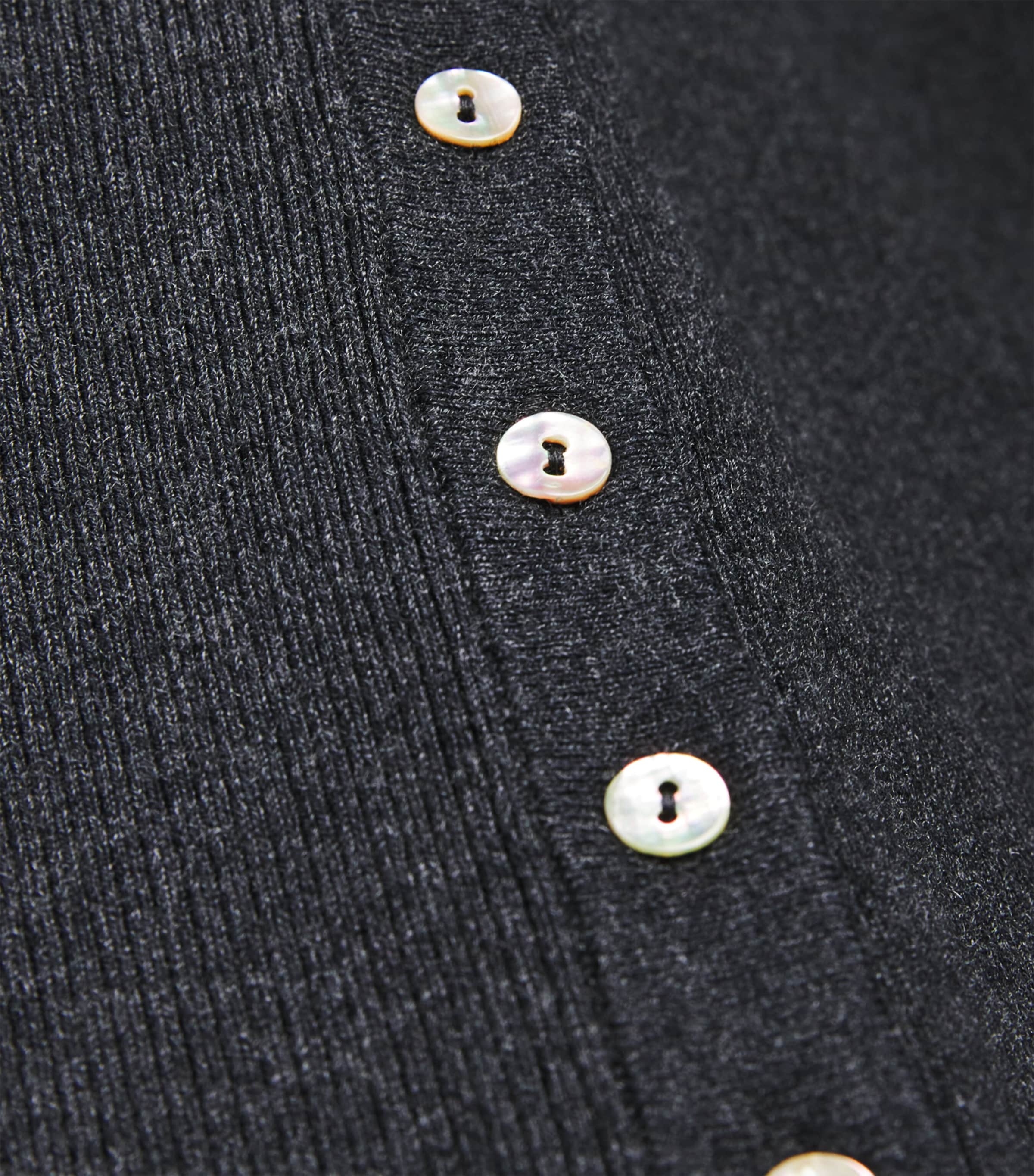 Wool-Blend Craftsman Midi Dress NOCTURNE Image 5