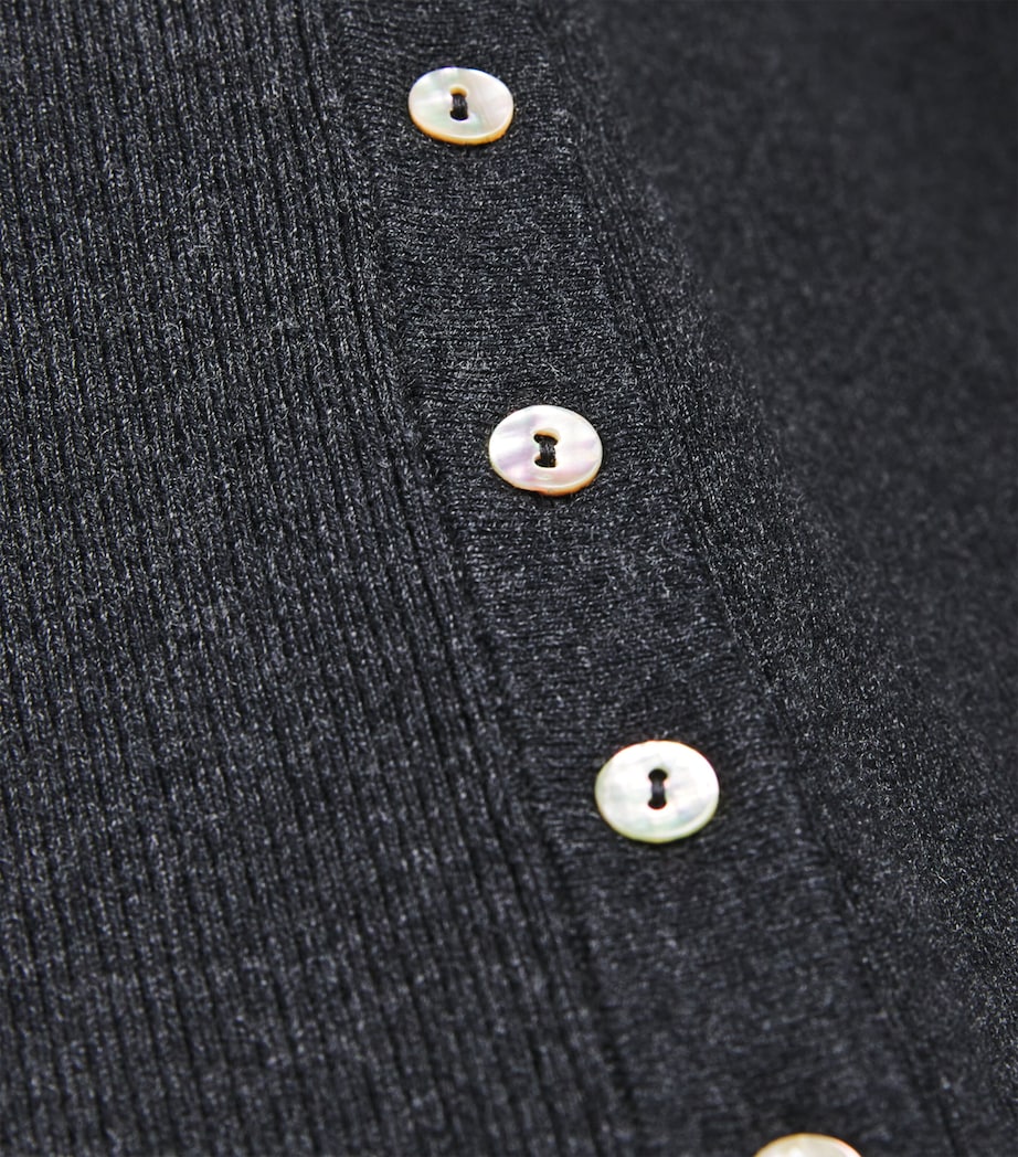 Wool-Blend Craftsman Midi Dress NOCTURNE Image 5