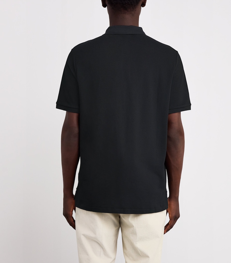 Stretch-Cotton Pink Pony Polo Shirt POLO BLACK Image 4