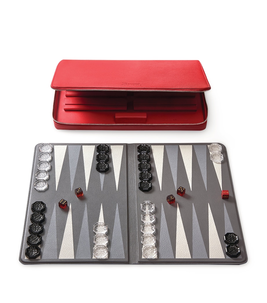 Jeux Nomadic Backgammon CLEAR Image 2