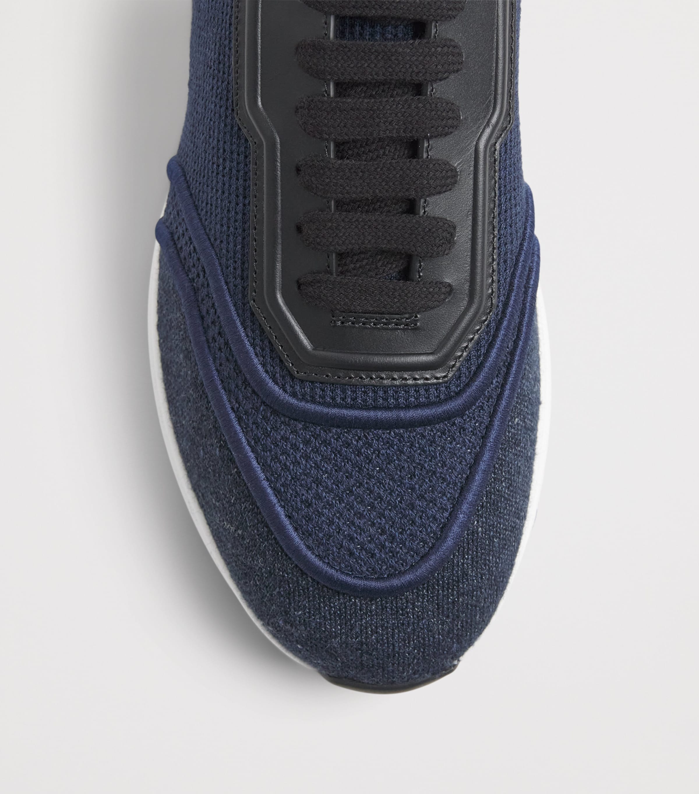 Brioni Linen-Cotton Knitted Sneakers Image 6