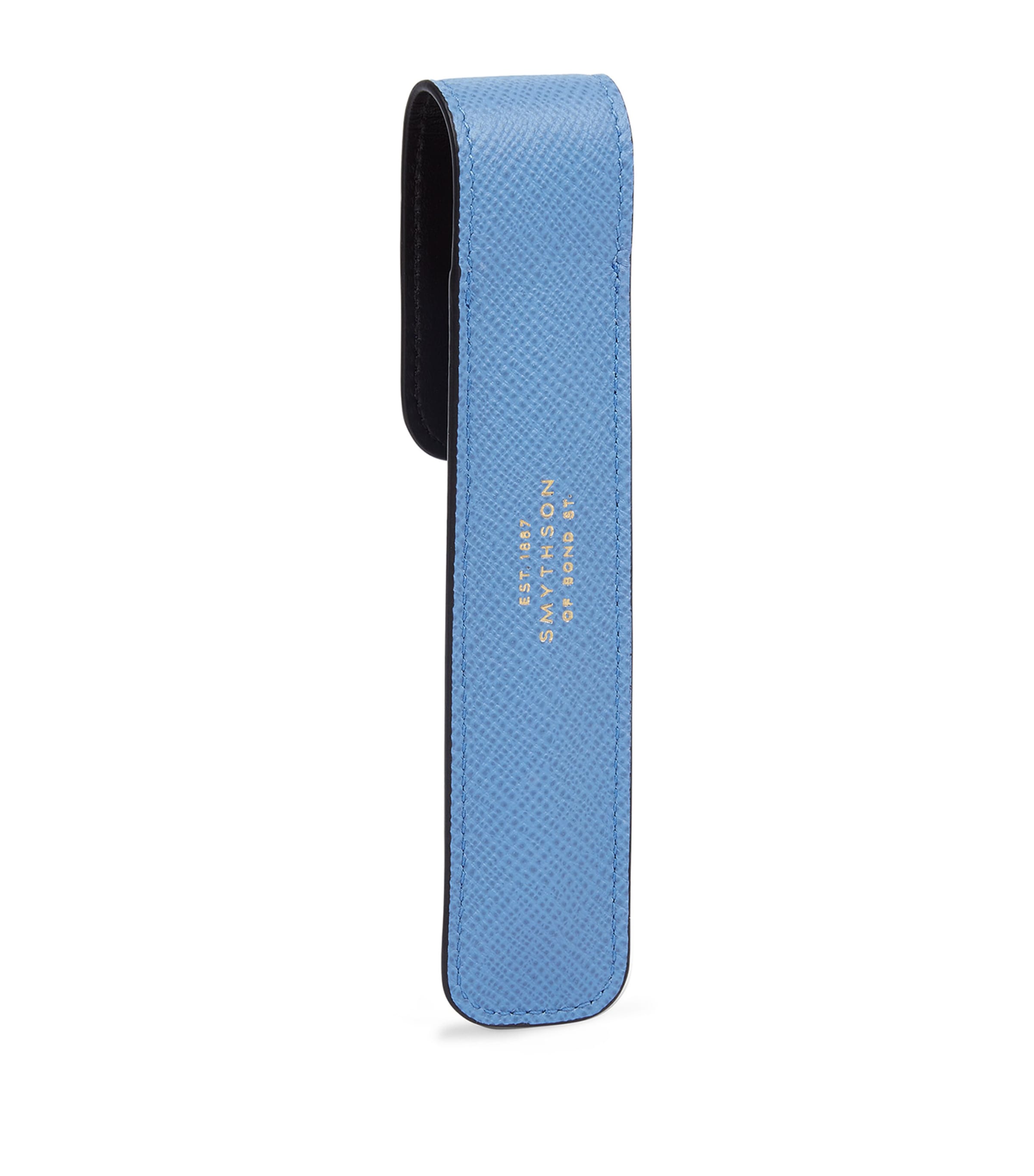 Panama Leather Pen Sleeve NILE BLUE Image 2