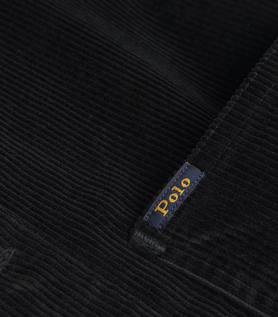 Corduroy Utility Overshirt BLACK Image 5