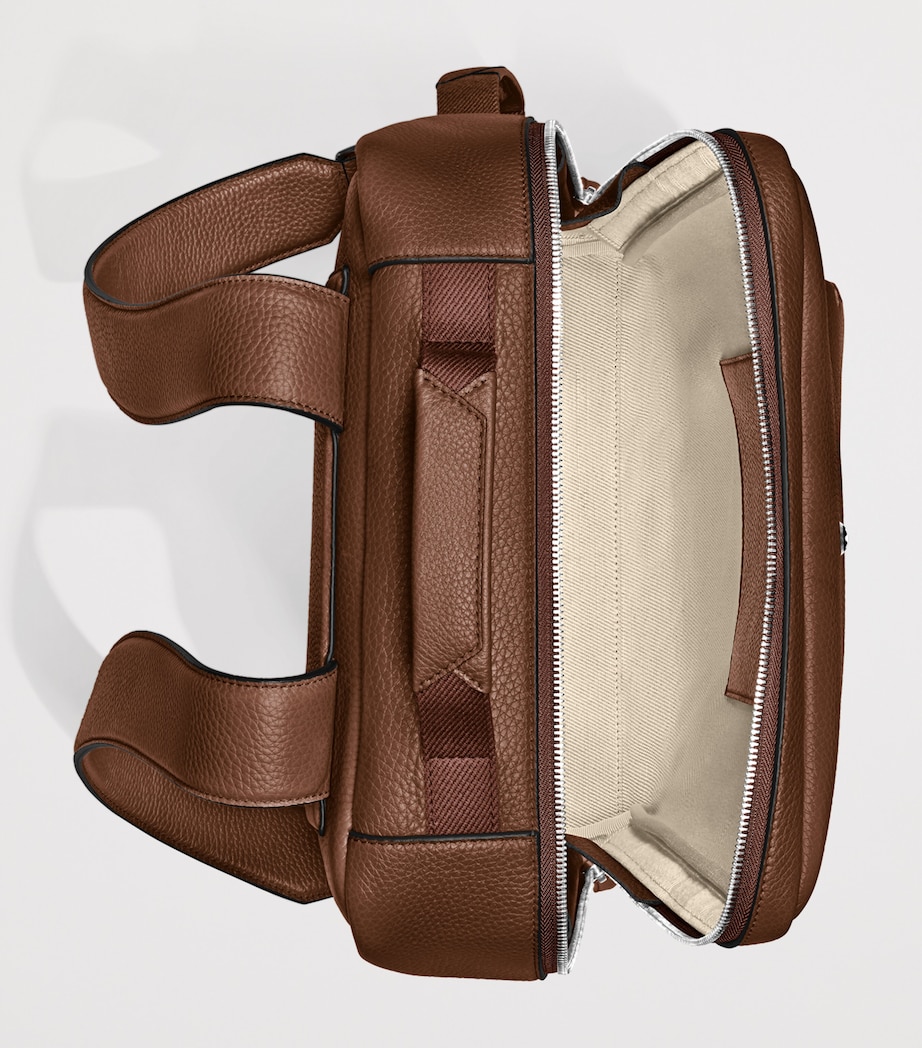 Montblanc Leather Companion Backpack Fauve Image 4