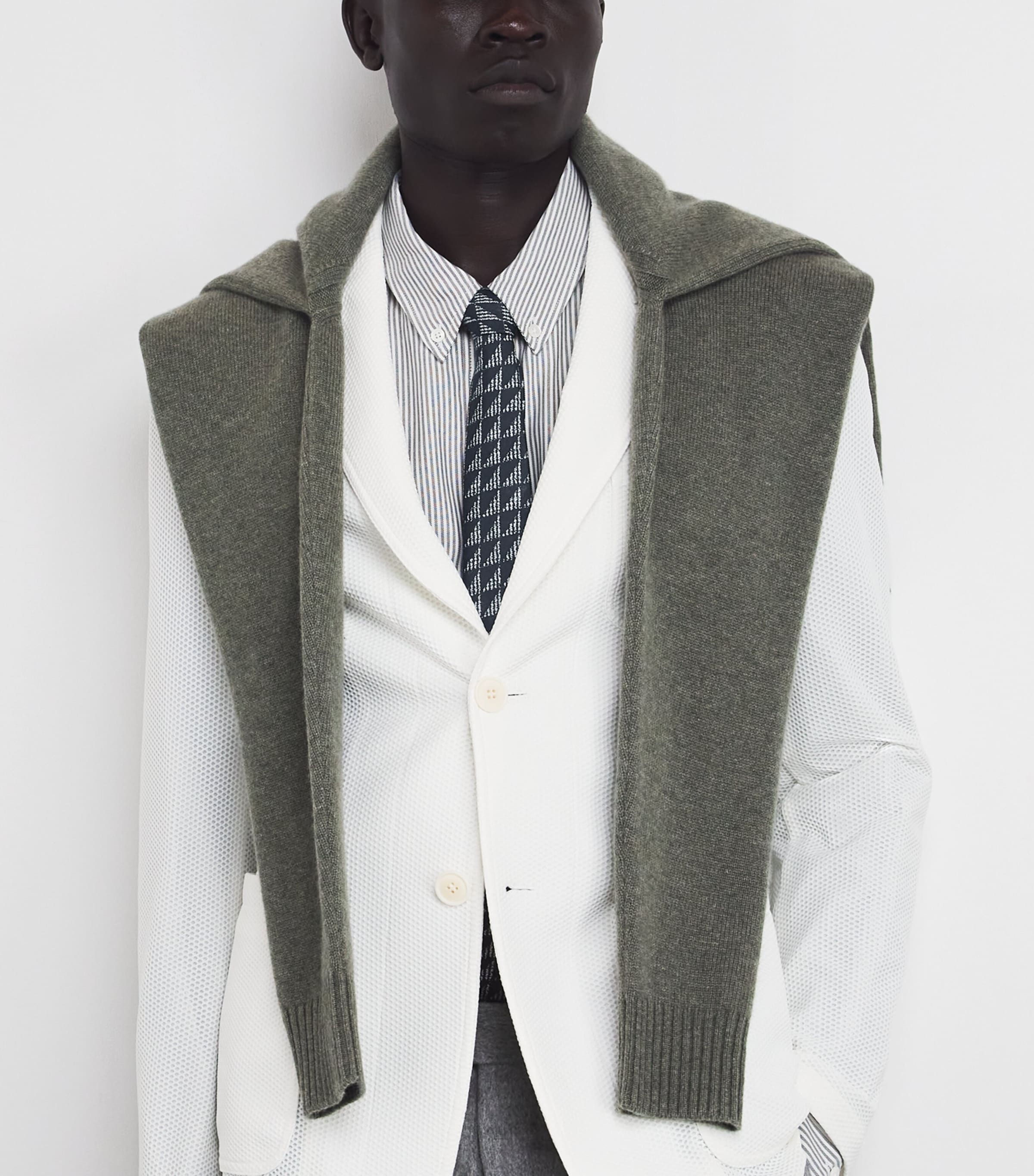 Silk Arrow Jacquard Tie FC027 Image 2