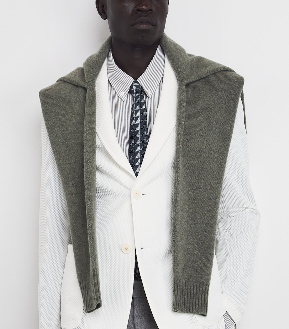 Silk Arrow Jacquard Tie FC027 Image 2