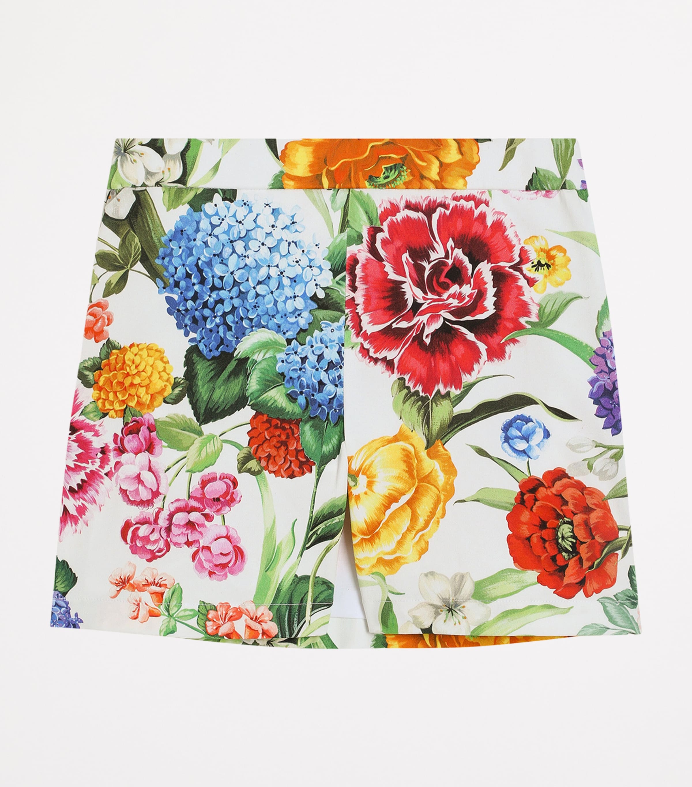 Drill Floral Skort (8-12+ Years) HA5KU-MIX FIORI Image 2