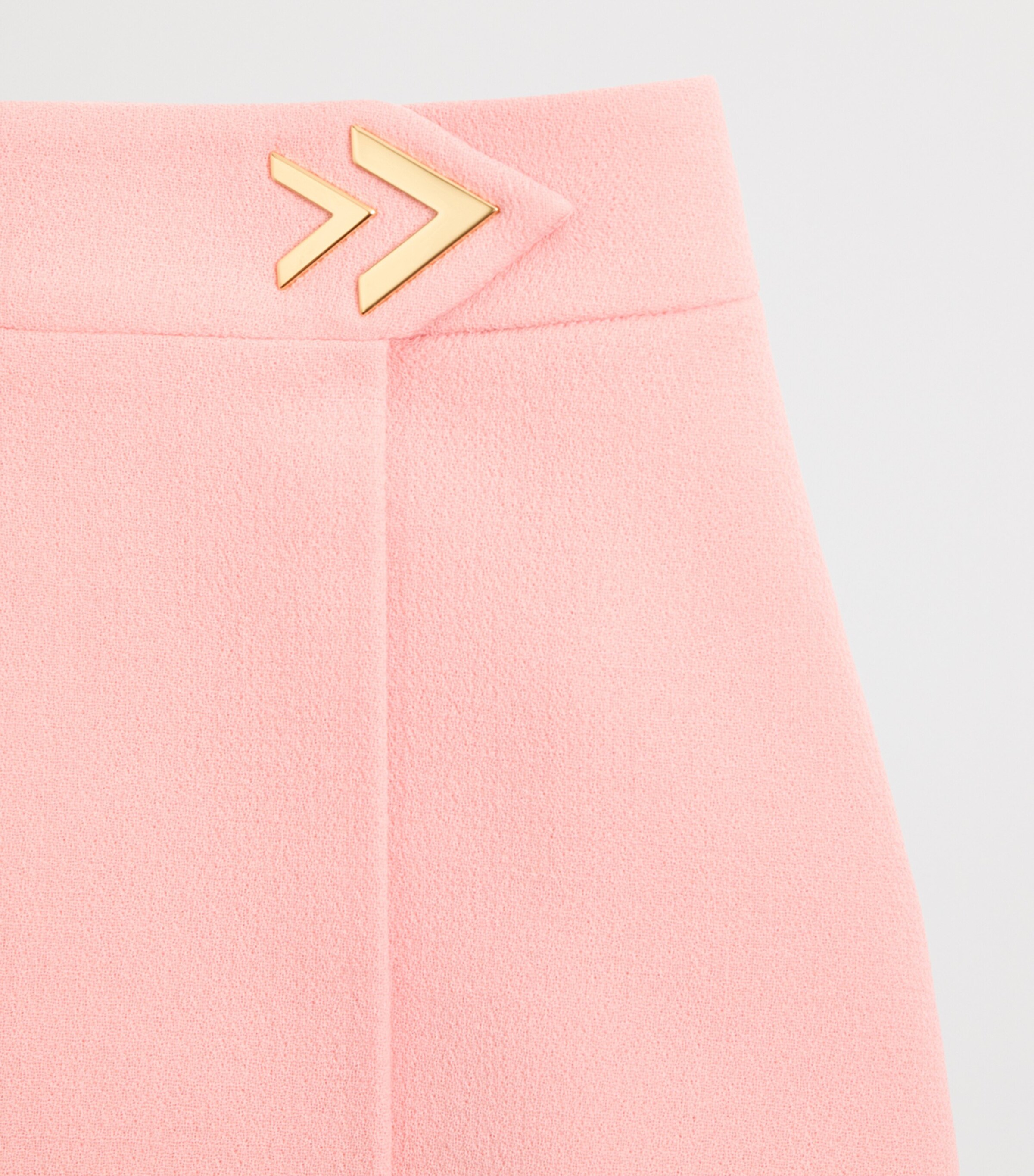 Valentino Womens Virgin Wool VGold Mini Skirt Image 6