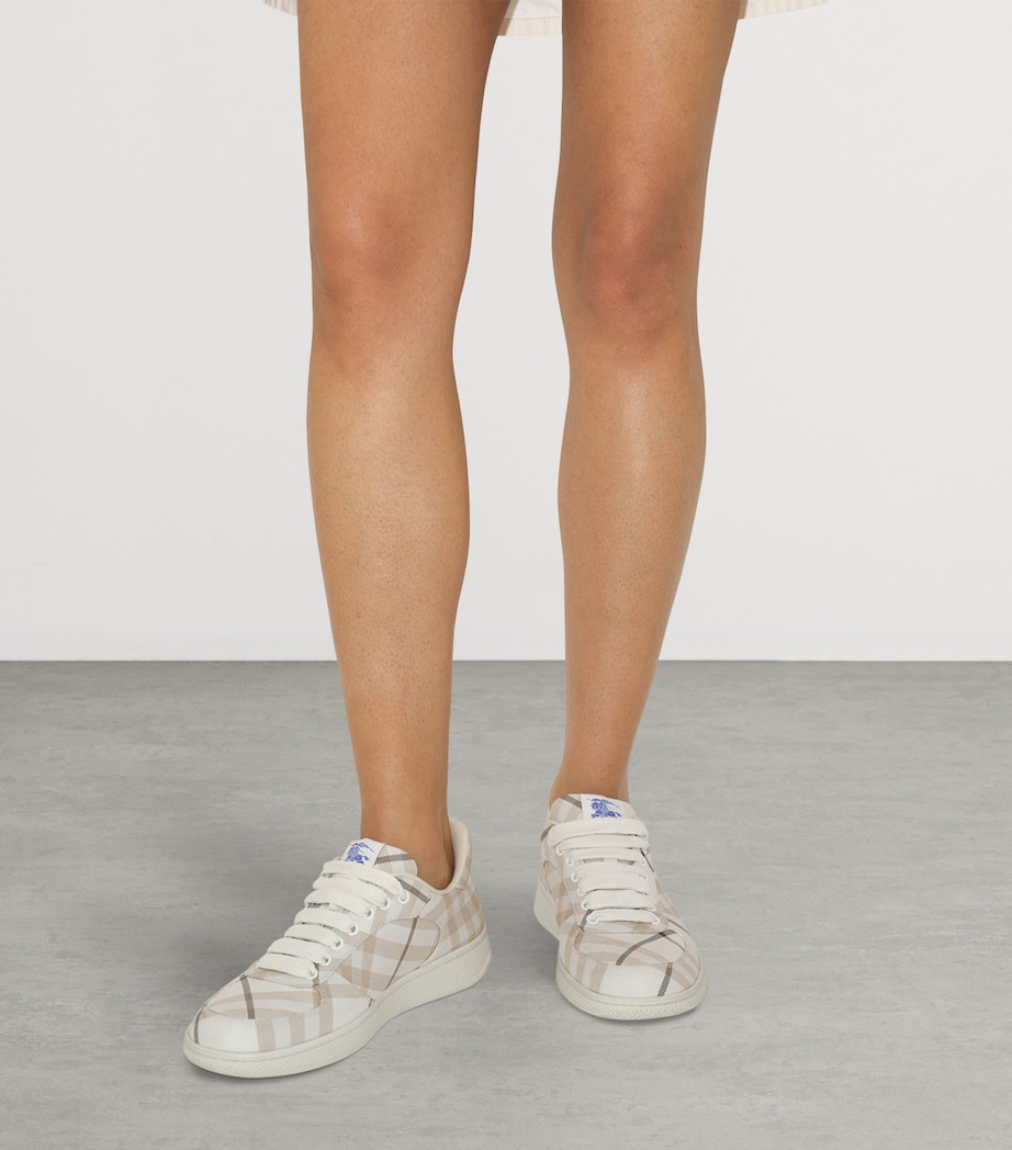 Check Terrace Sneakers COTTON IP CHECK Image 3