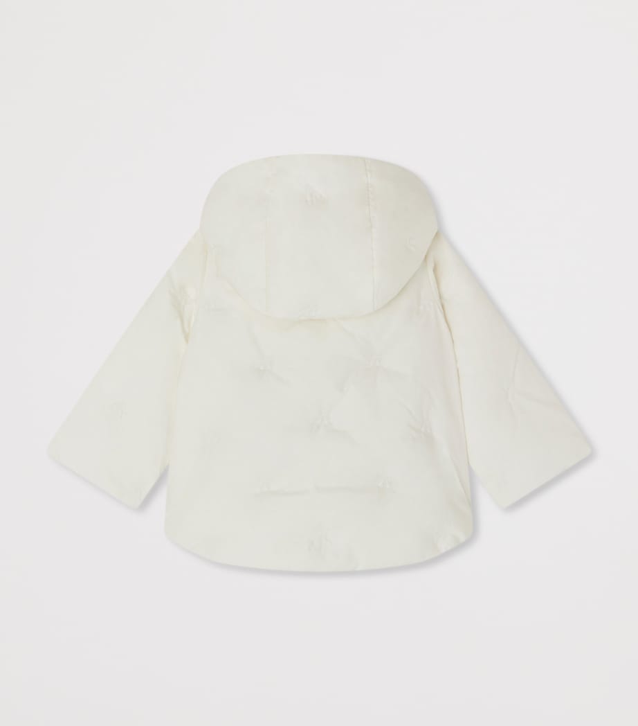 Organic Cotton Bonno Puffer Jacket (6-12 Months) BLANC LAIT Image 2